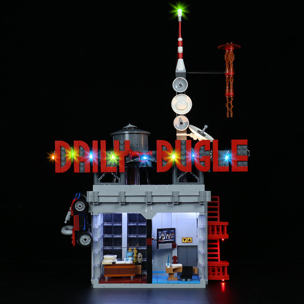 BrickBling Light Kit for LEGO Marvel Daily Bugle 76178