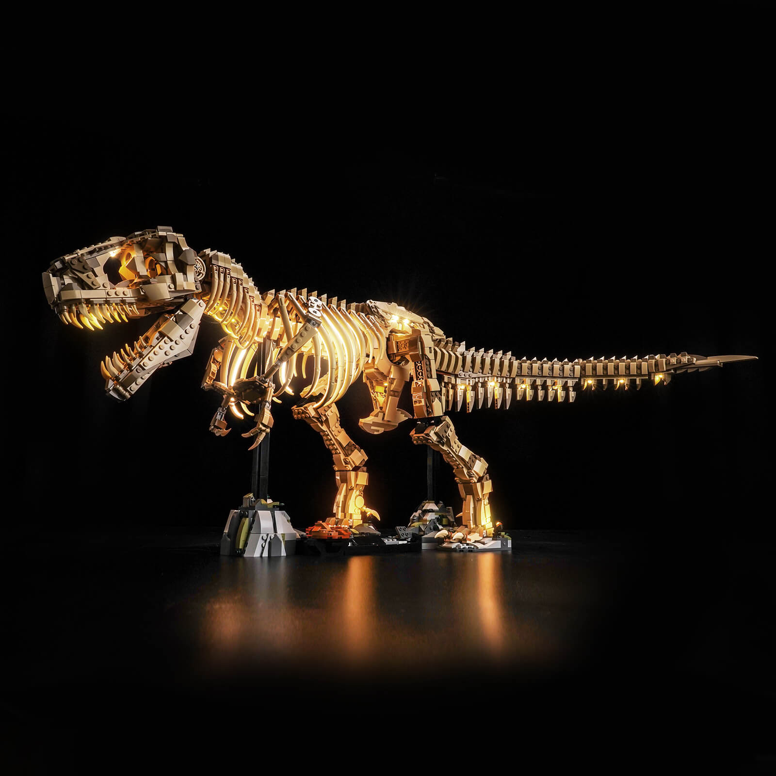 BrickBling Light Kit for LEGO Jurassic World Dinosaur Fossils: Tyrannosaurus rex 76968 Classic Version