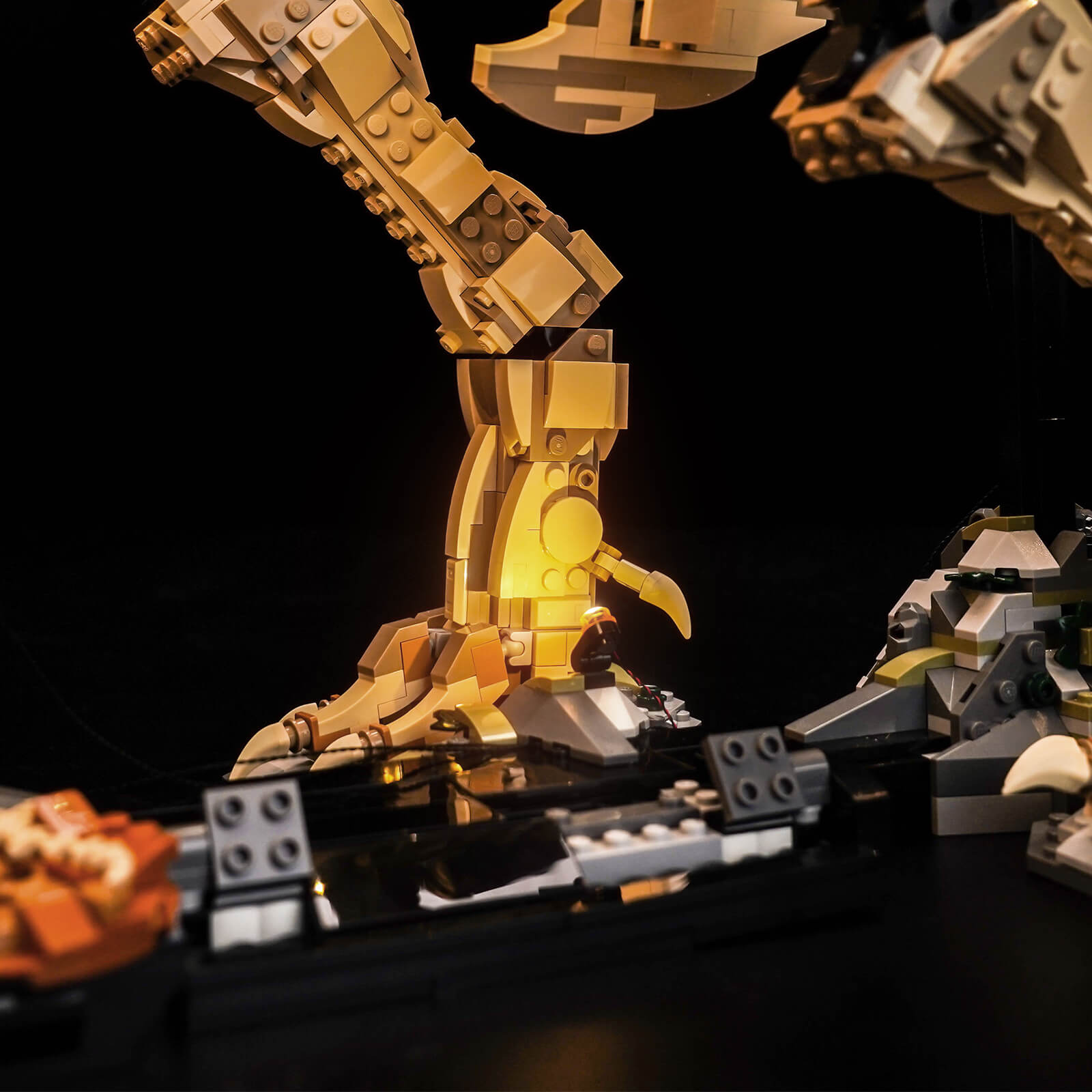 BrickBling Light Kit for LEGO Jurassic World Dinosaur Fossils: Tyrannosaurus rex 76968