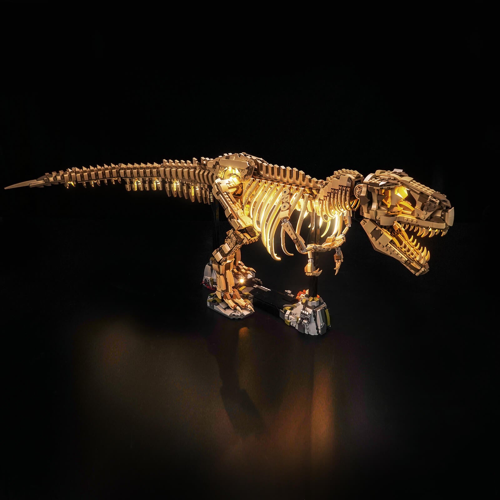 BrickBling Light Kit for LEGO Jurassic World Dinosaur Fossils: Tyrannosaurus rex 76968