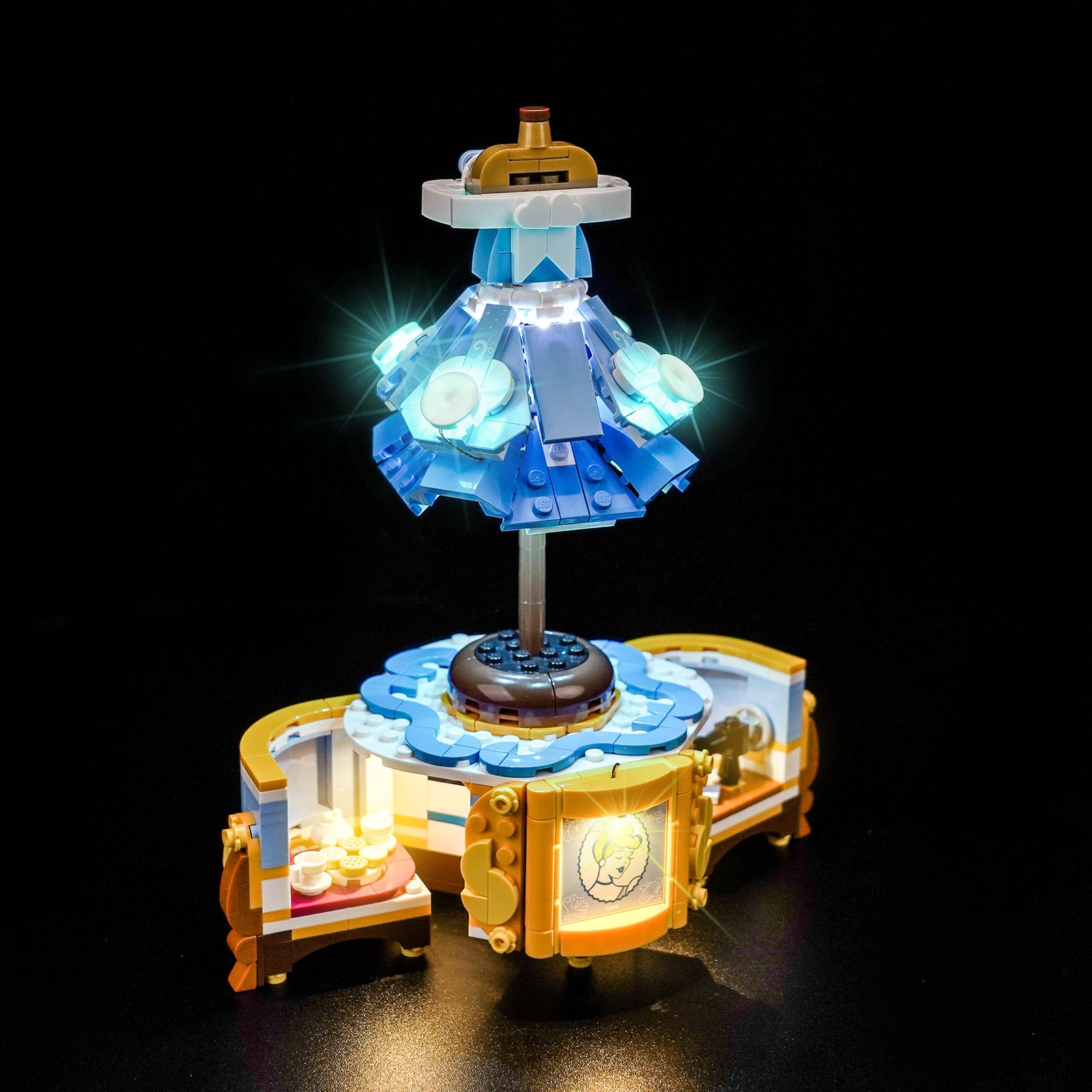 BrickBling Light Kit for LEGO Disney Cinderella's Dress 43266