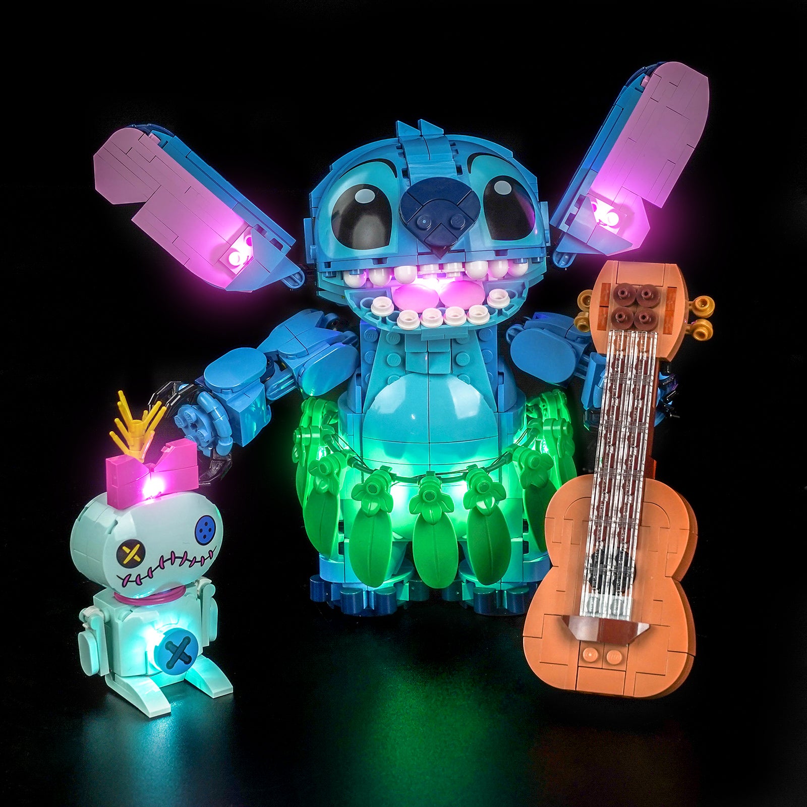 BrickBling Light Kit for LEGO Disney Stitch & Scrump 43296