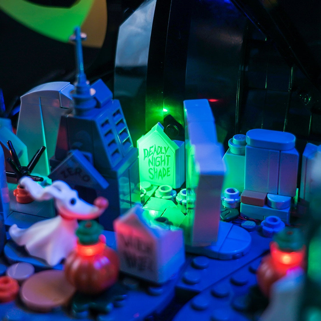 BrickBling Light Kit for LEGO Ideas Disney Tim Burton's The Nightmare Before Christmas 21351