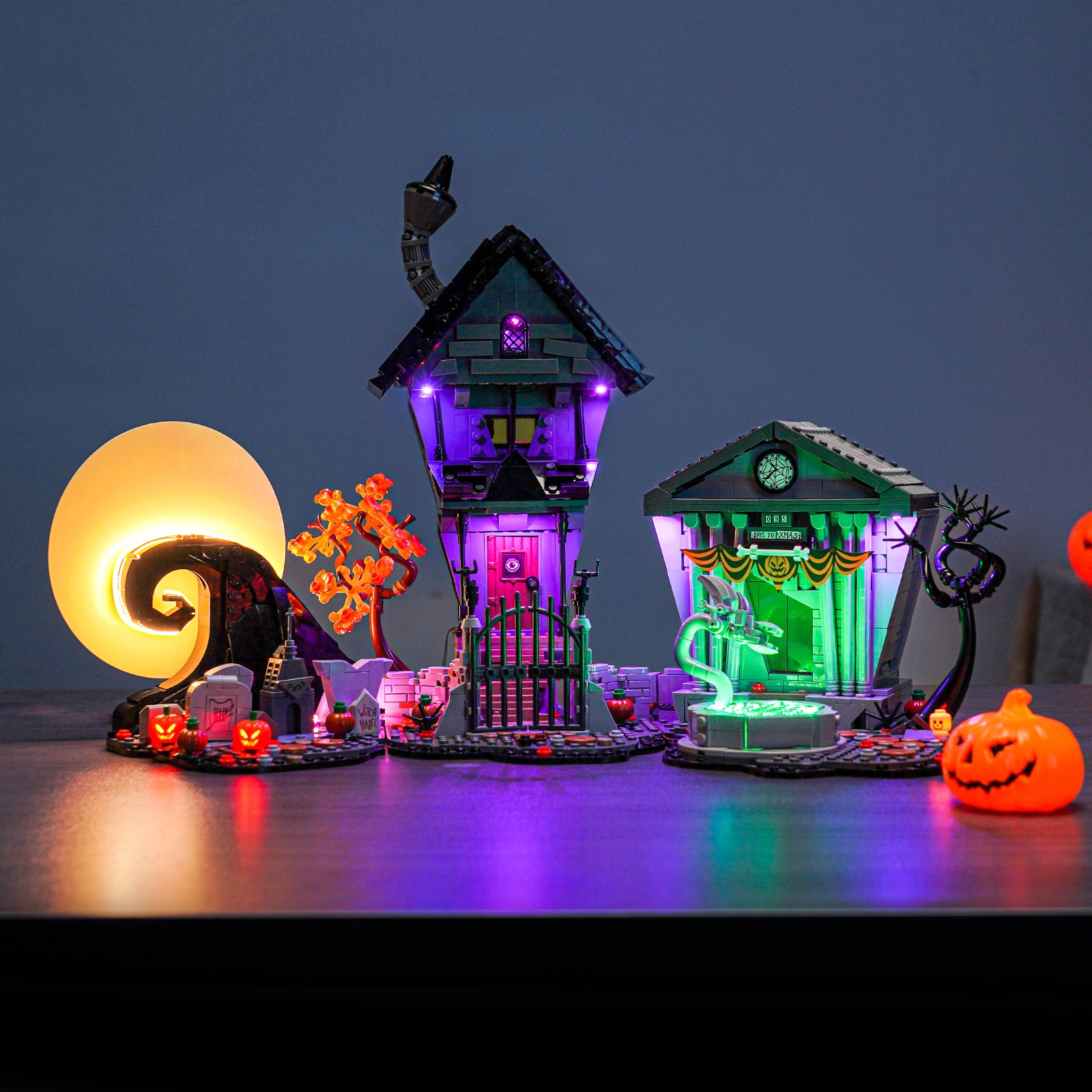 BrickBling Light Kit for LEGO Ideas Disney Tim Burton's The Nightmare Before Christmas 21351 2025 New Version