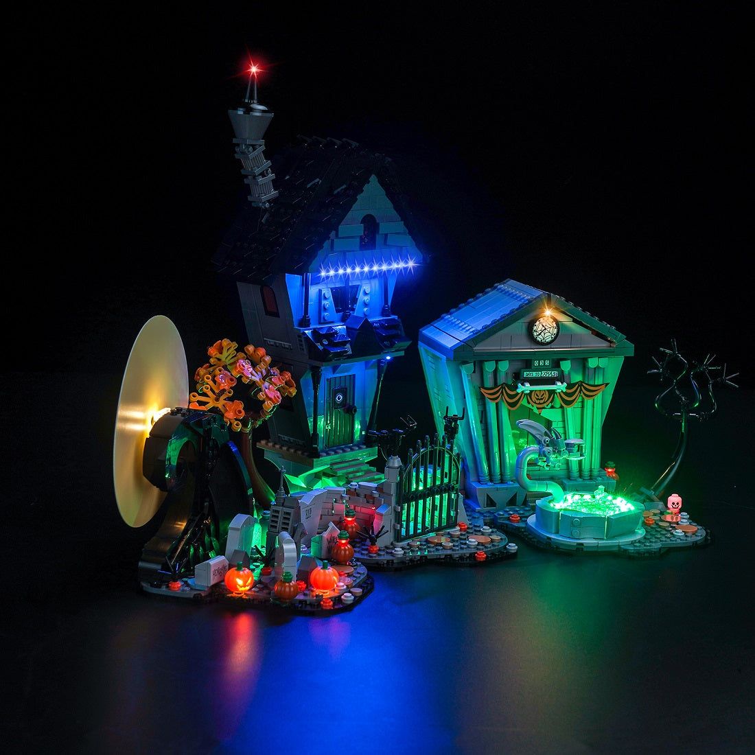 BrickBling Light Kit for LEGO Ideas Disney Tim Burton's The Nightmare Before Christmas 21351