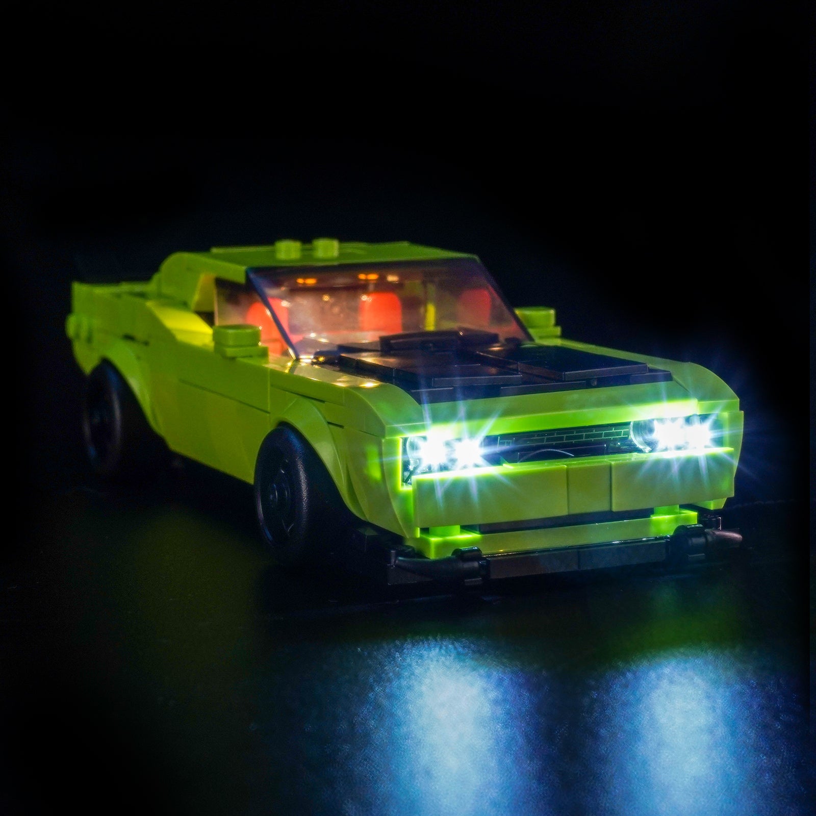 BrickBling Light Kit for LEGO Speed Champions Dodge Challenger SRT Hellcat Sports Car 77237