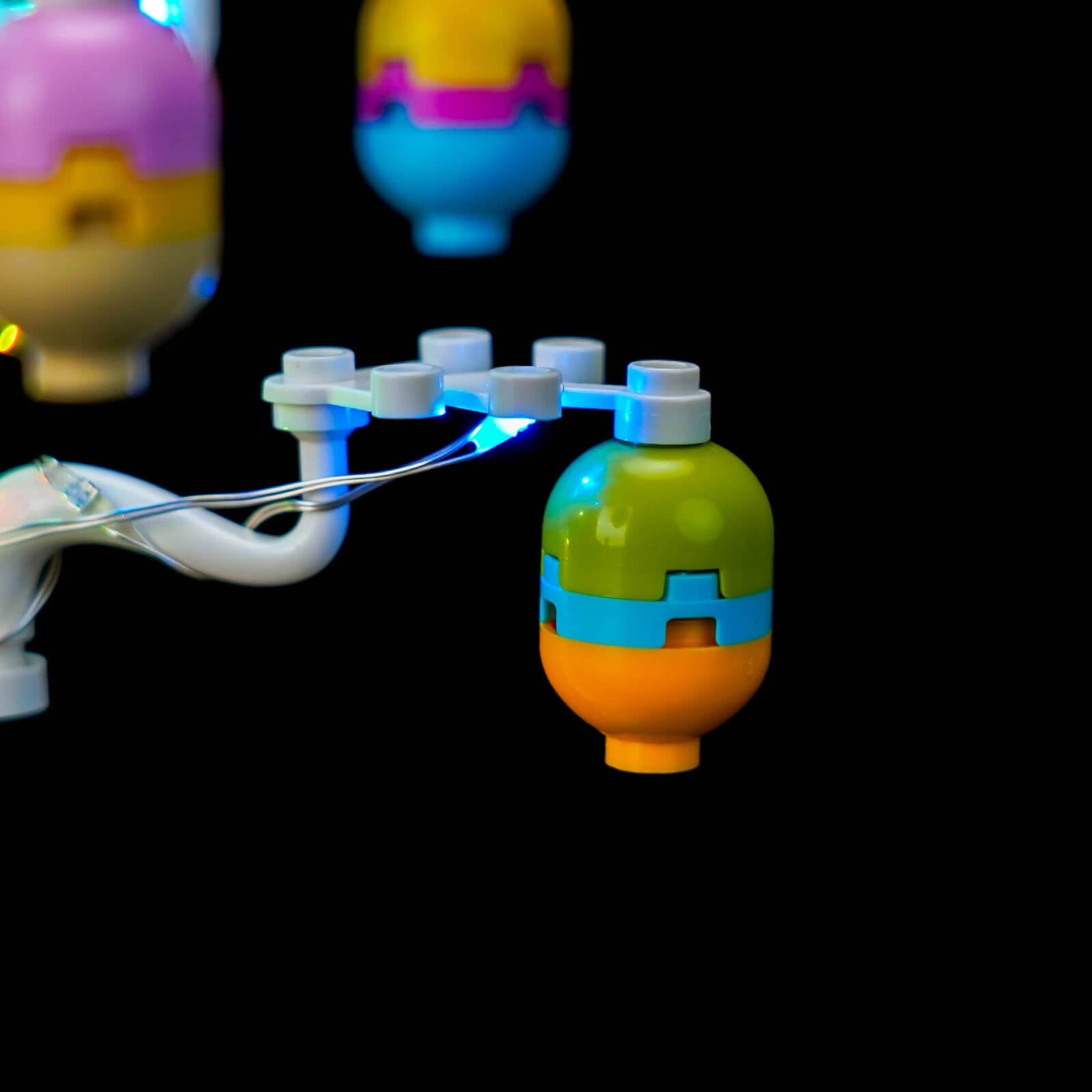 BrickBling Light Kit for LEGO Easter Bunny and Chick Egg Hunt 40808