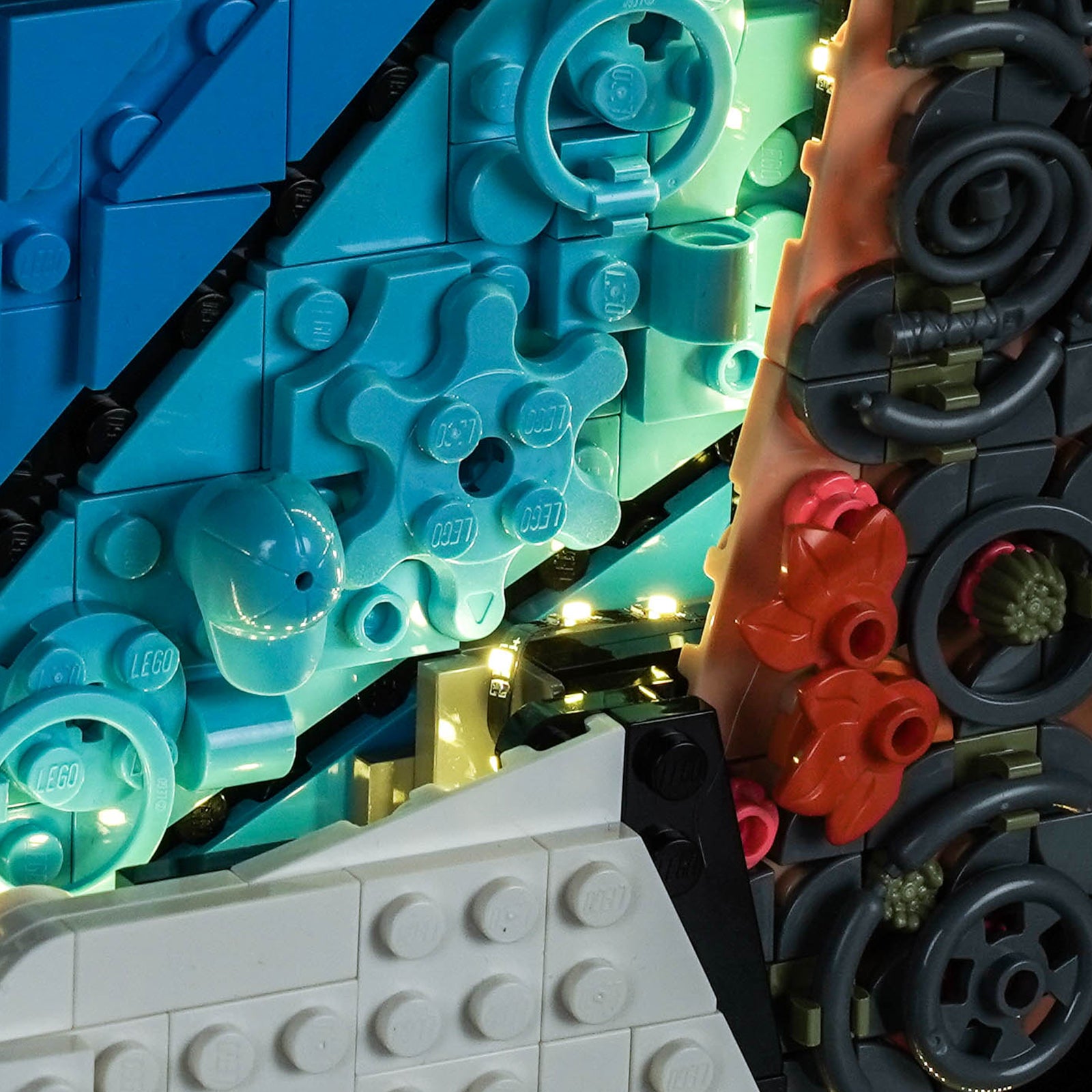 BrickBling Light Kit for LEGO Editions Lionel Messi – Celebration 43018