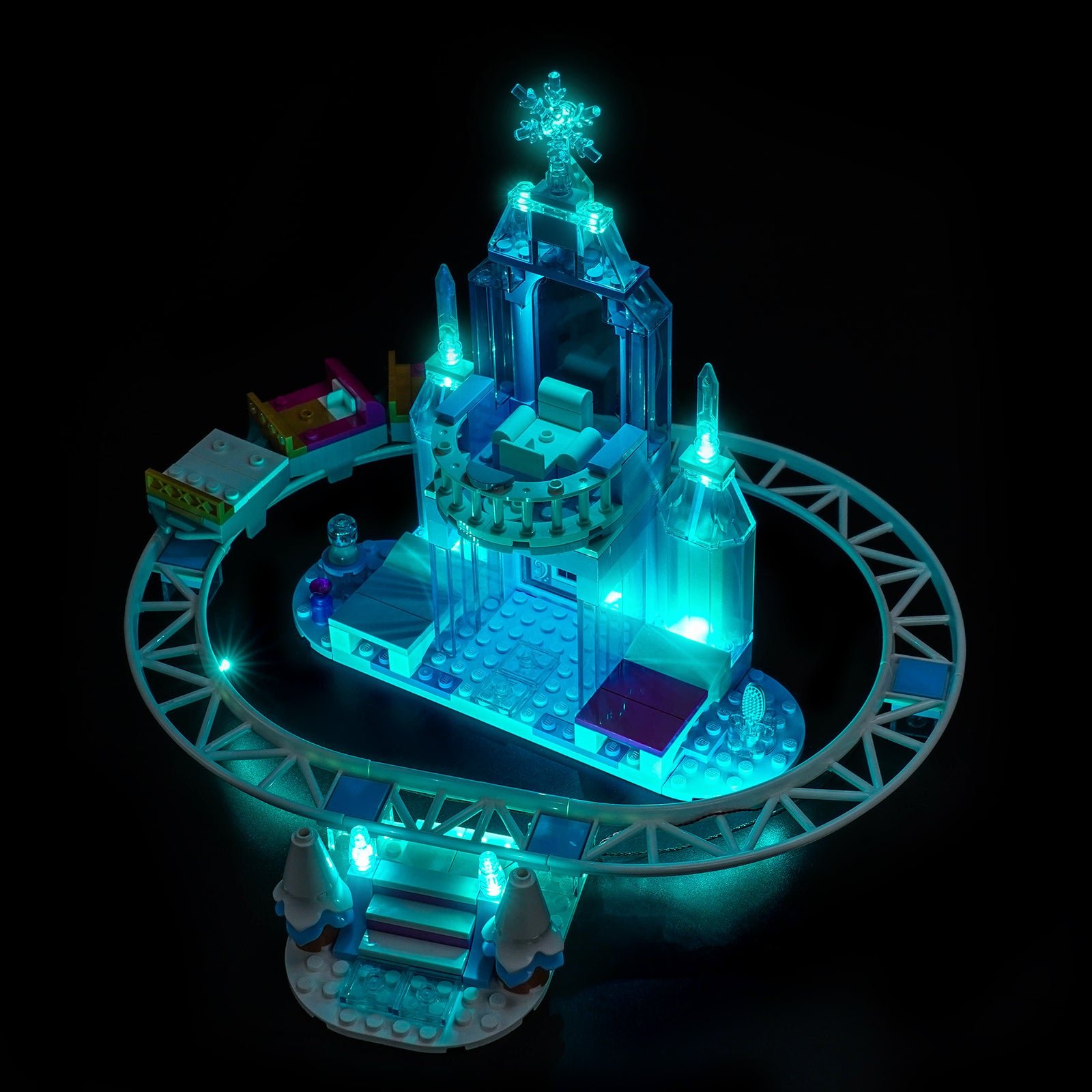 BrickBling Light Kit for LEGO Disney Elsa's Ice Castle & Snow Ride Adventure 43281