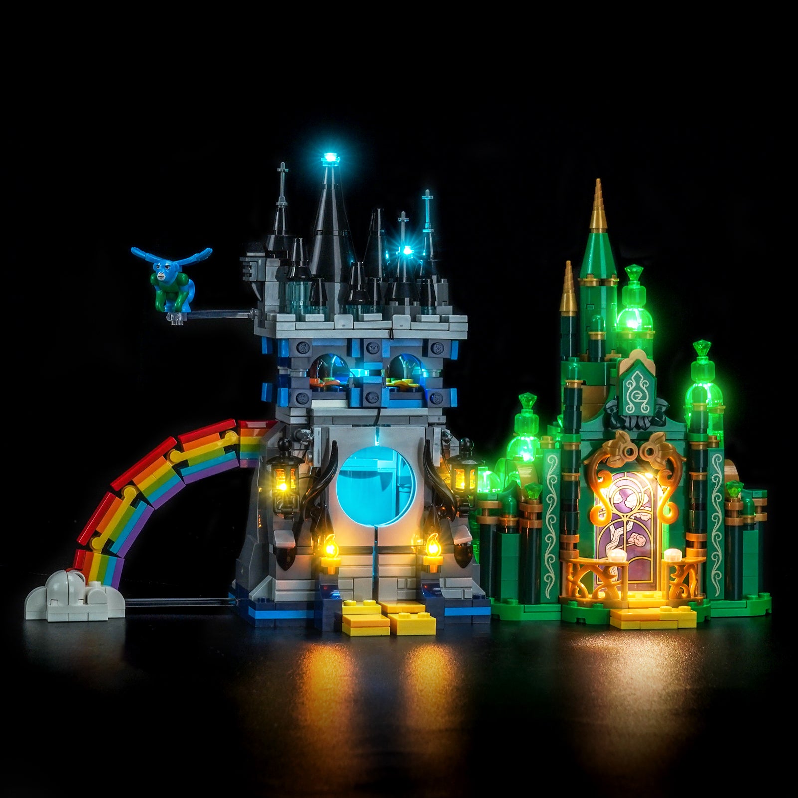 BrickBling Light Kit for LEGO Wicked Emerald City & Kiamo Ko Castle 75689
