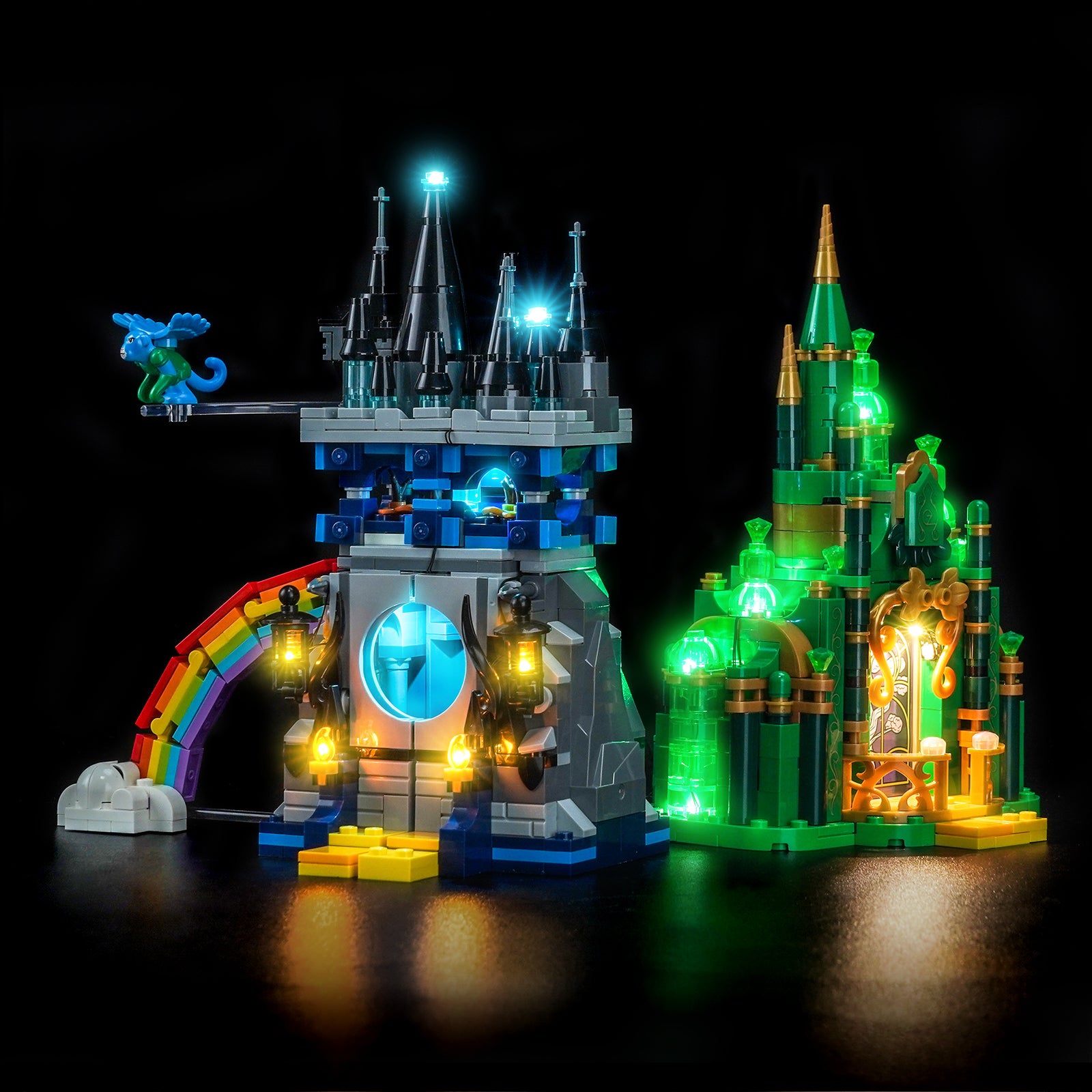 BrickBling Light Kit for LEGO Wicked Emerald City & Kiamo Ko Castle 75689