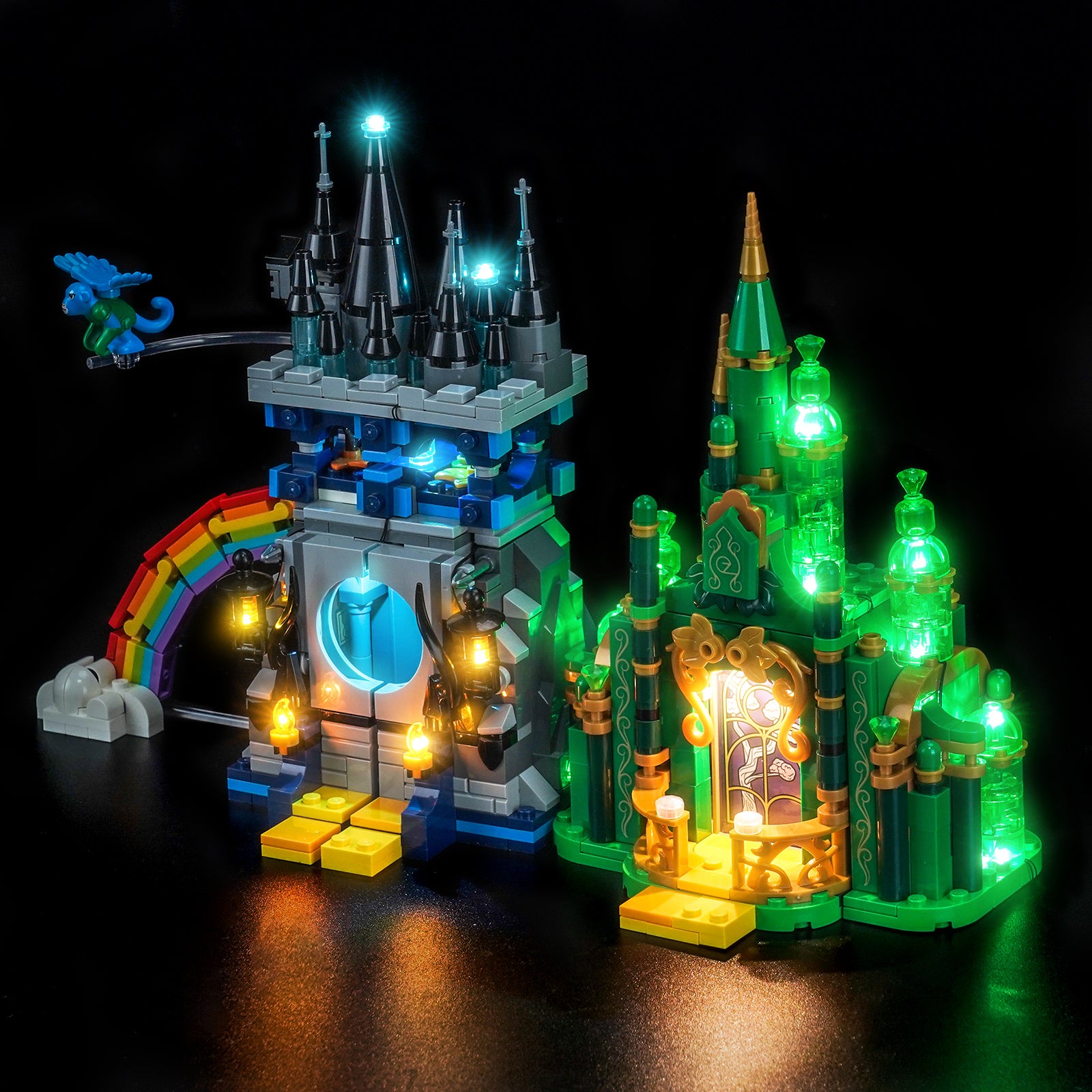 BrickBling Light Kit for LEGO Wicked Emerald City & Kiamo Ko Castle 75689
