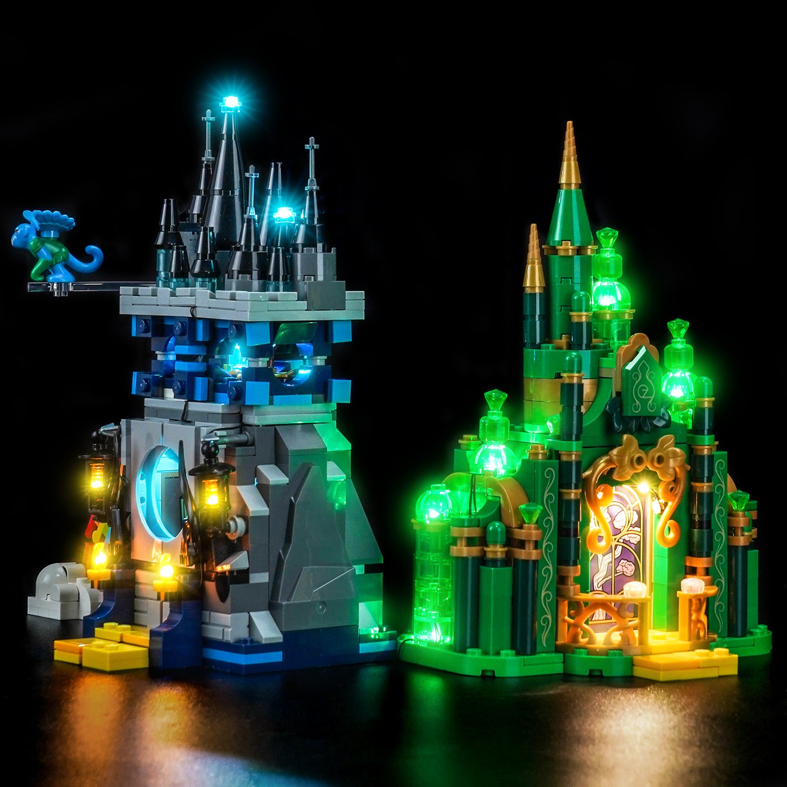 BrickBling Light Kit for LEGO Wicked Emerald City & Kiamo Ko Castle 75689