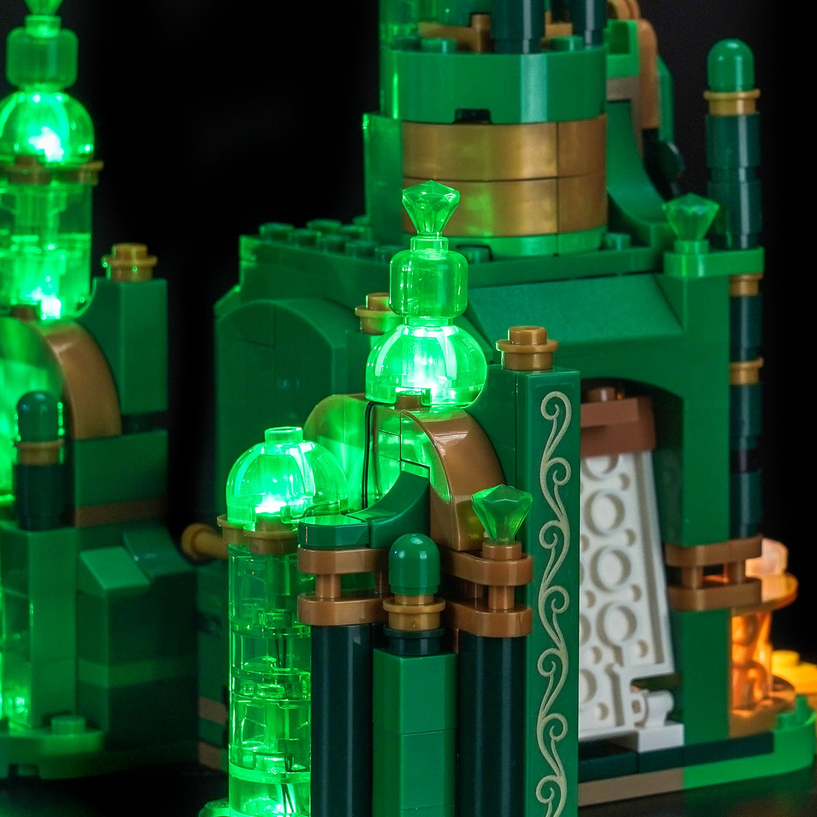 BrickBling Light Kit for LEGO Wicked Emerald City & Kiamo Ko Castle 75689