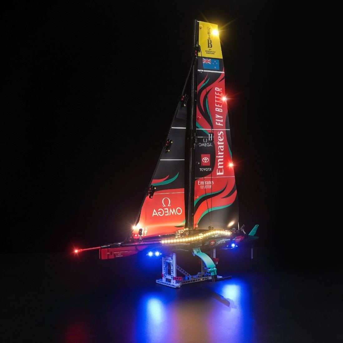 BrickBling Light Kit for LEGO Technic Emirates Team New Zealand AC75 Yacht 42174 Classic Version