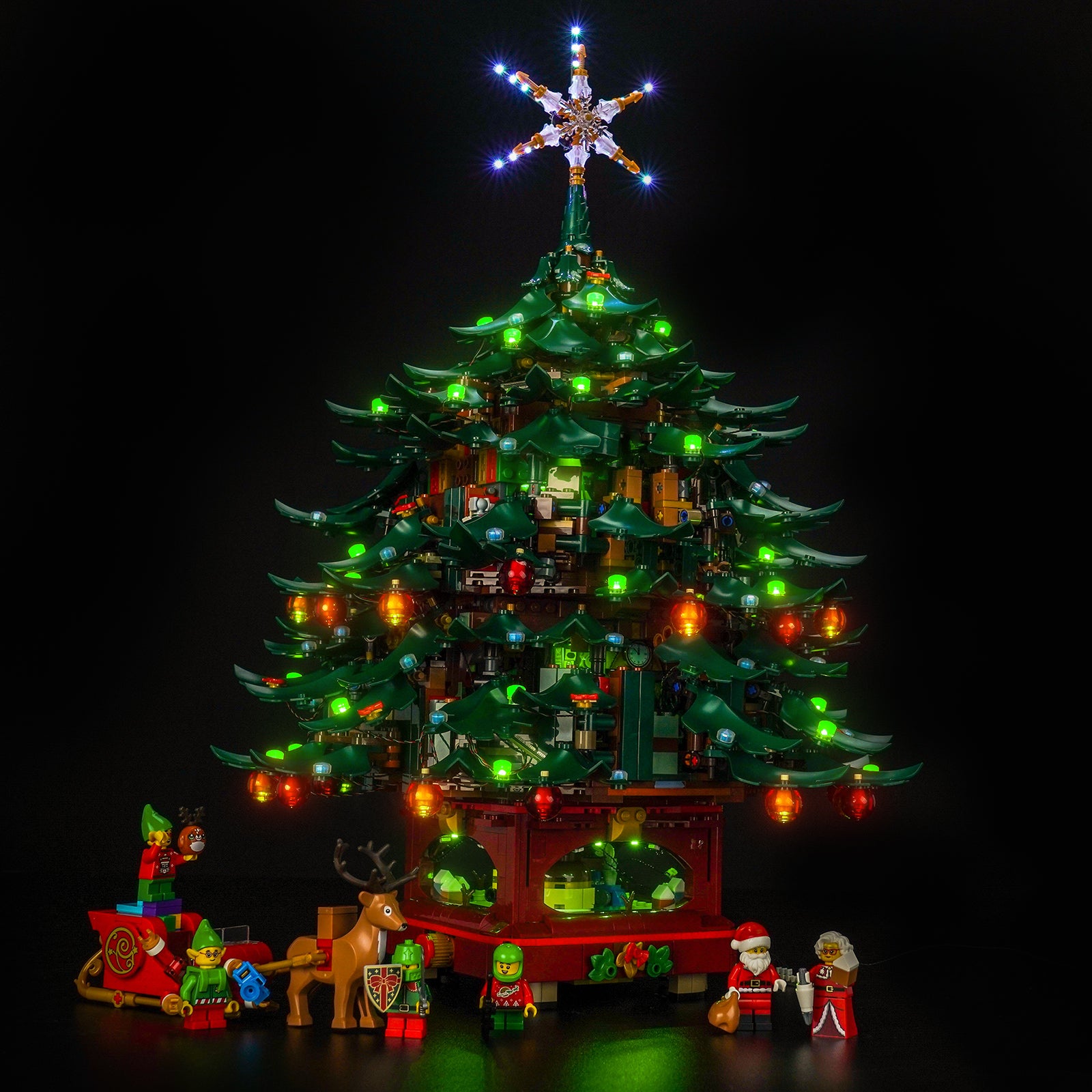 BrickBling Light Kit for LEGO Icons Family Christmas Tree 41843