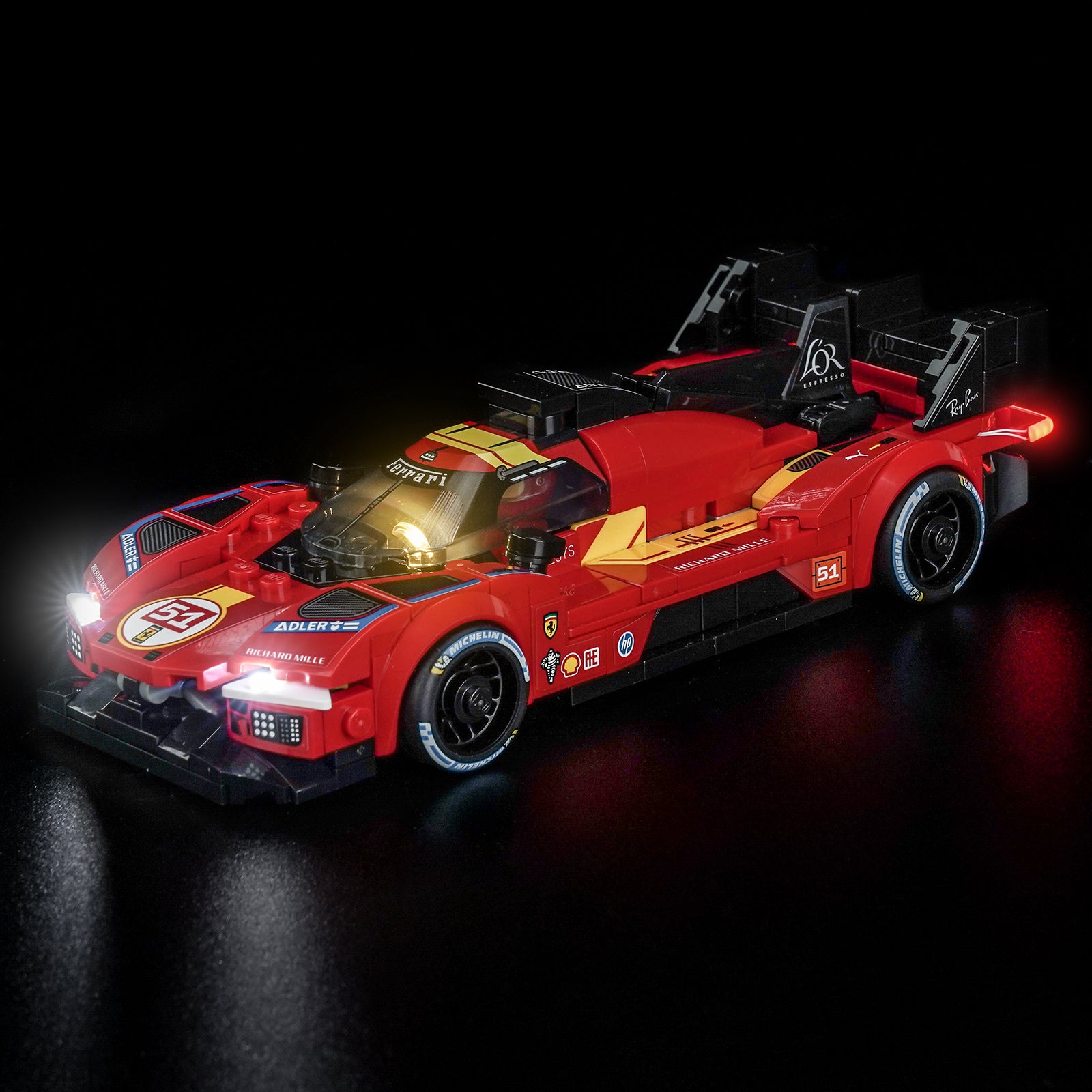 LEGO スピードチャンピオンズ フェラーリ 499P用LEDライトキット 77261