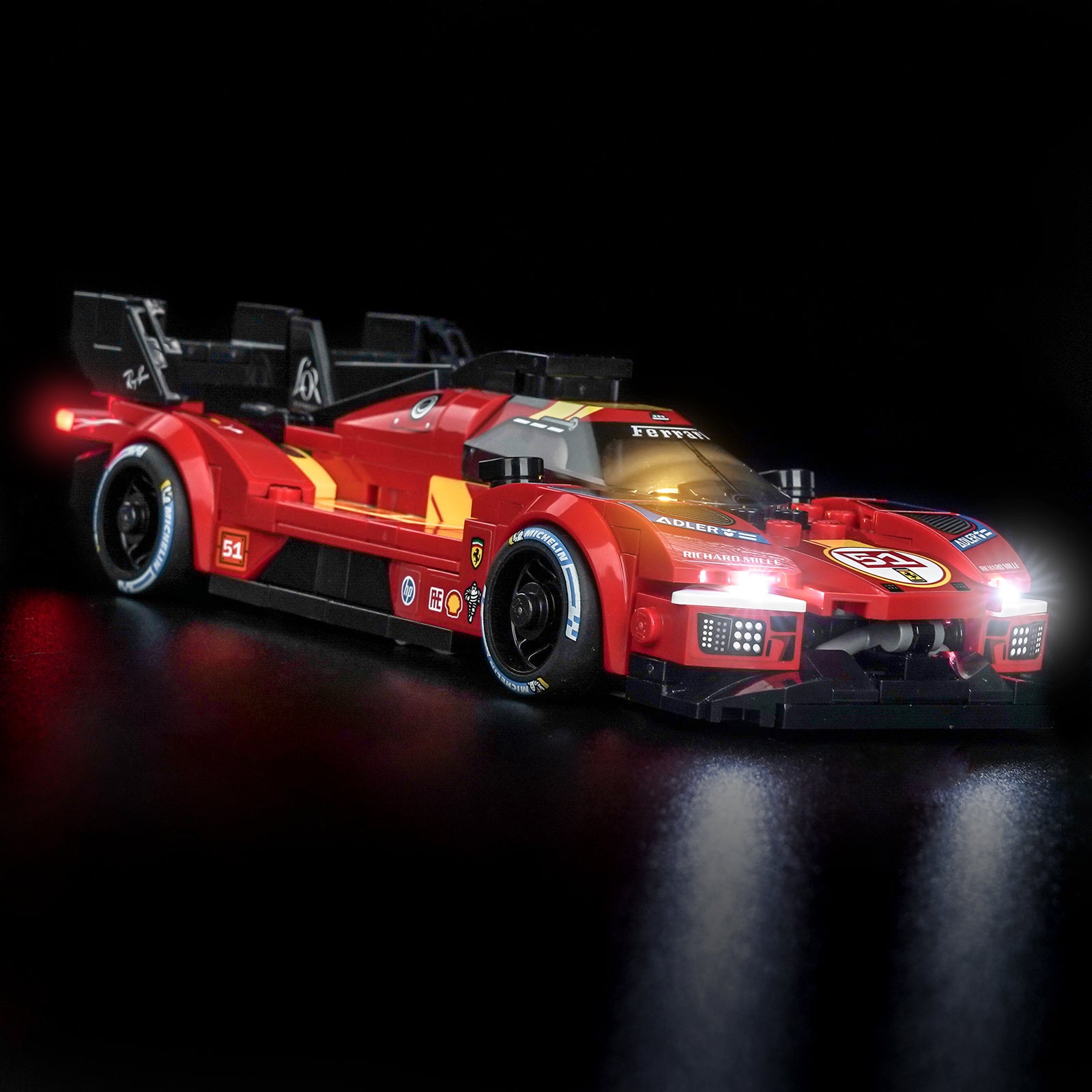 BrickBling Light Kit for LEGO Speed Champions Ferrari 499P 77261