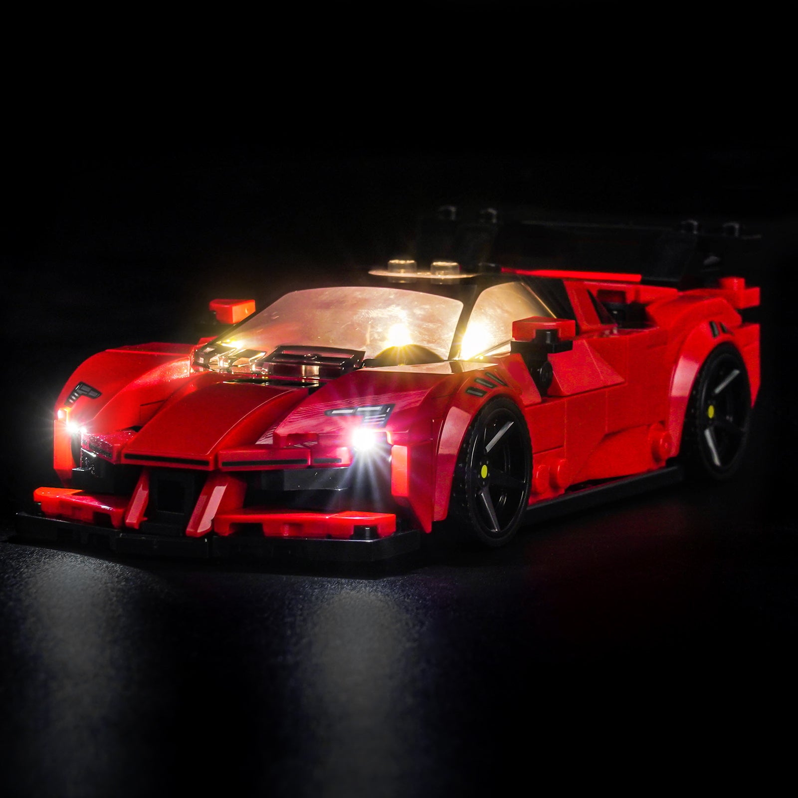 LEGO Ferrari SF90 XX Stradale スポーツカー 77254用LEDライトキット