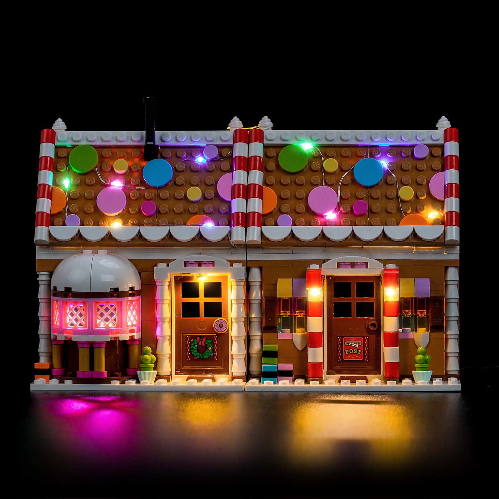 BrickBling Light Kit for LEGO Festive Gingerbread House 40809