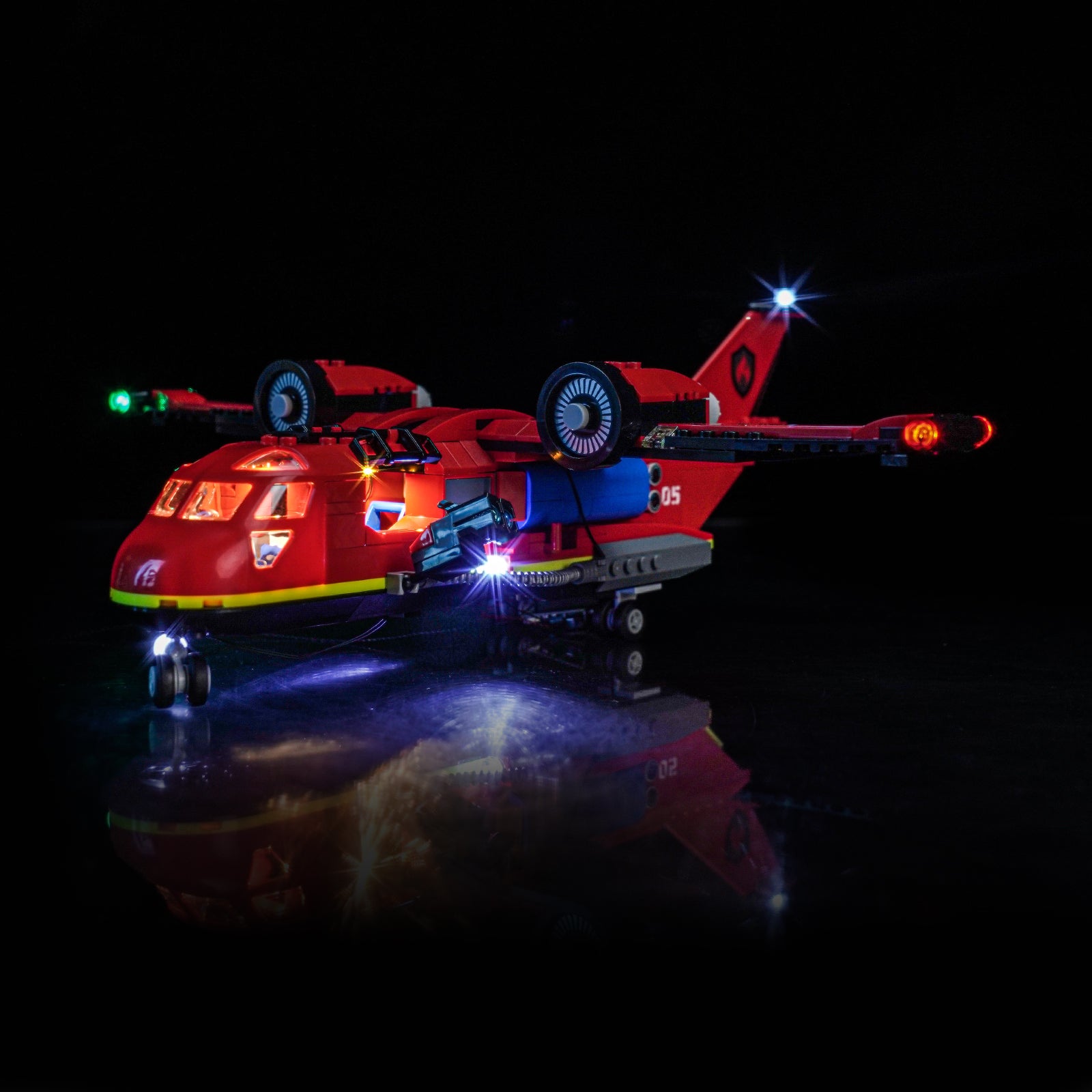 BrickBling Light Kit for LEGO City Fire Rescue Plane 60413