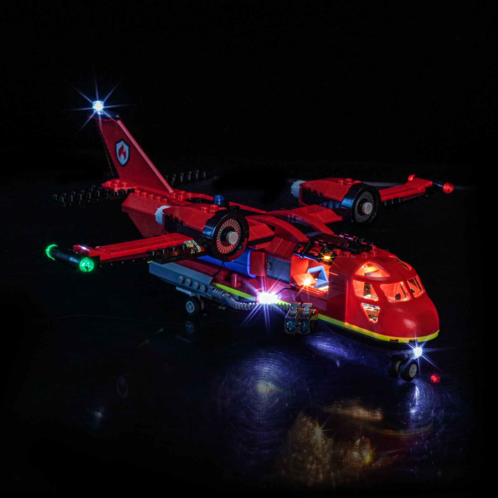 BrickBling Light Kit for LEGO City Fire Rescue Plane 60413