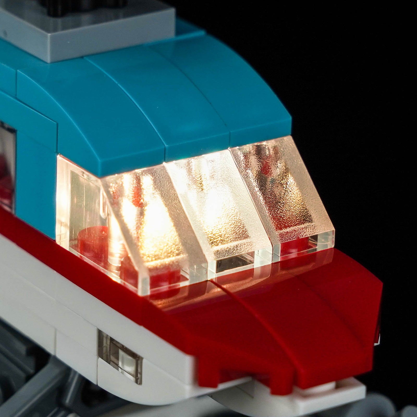 BrickBling Light Kit for LEGO Creator 3-in-1 Flatbed Truck with Helicopter 31146