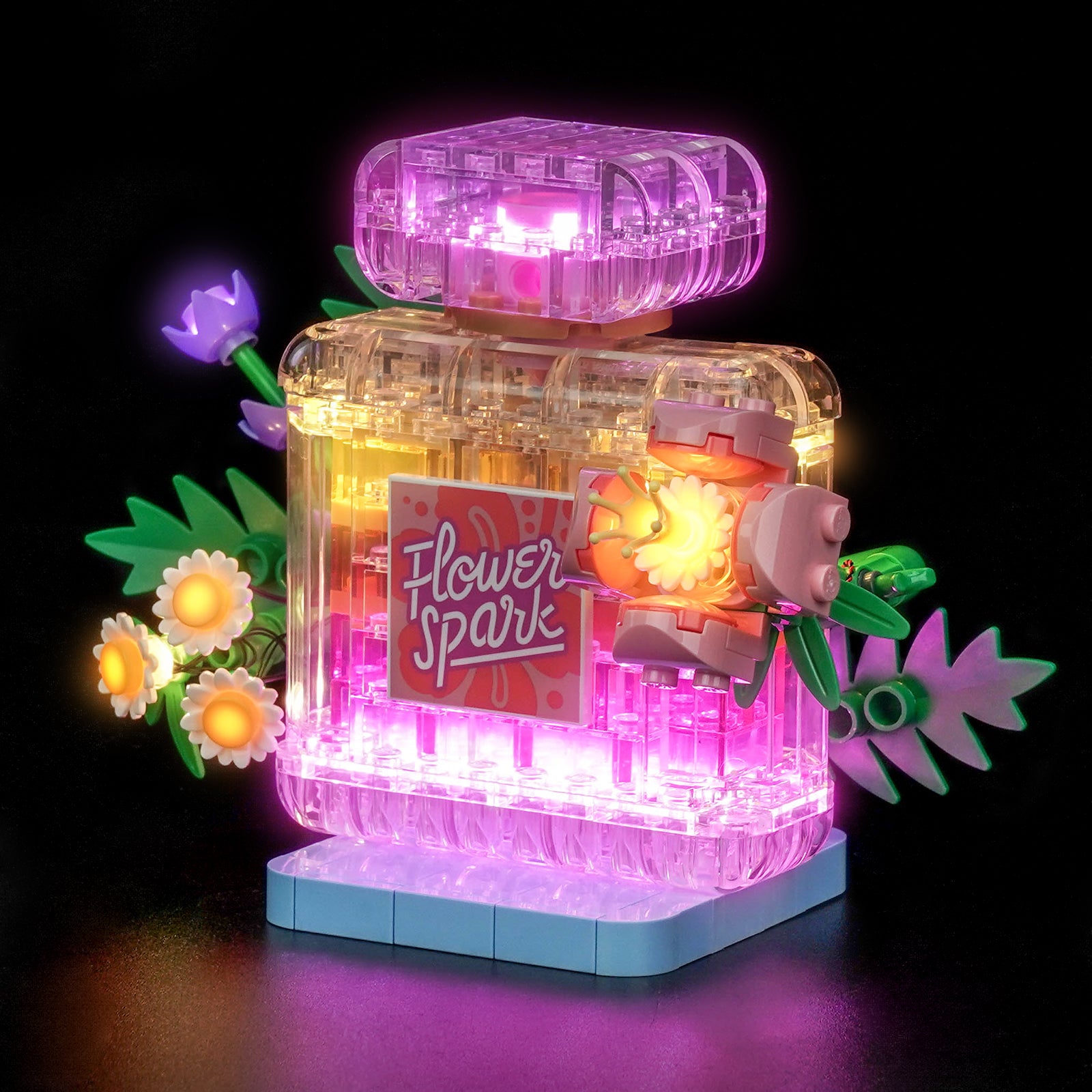 BrickBling Light Kit for LEGO Creator 3-in-1 Floral Decor Perfume Bottle 31383