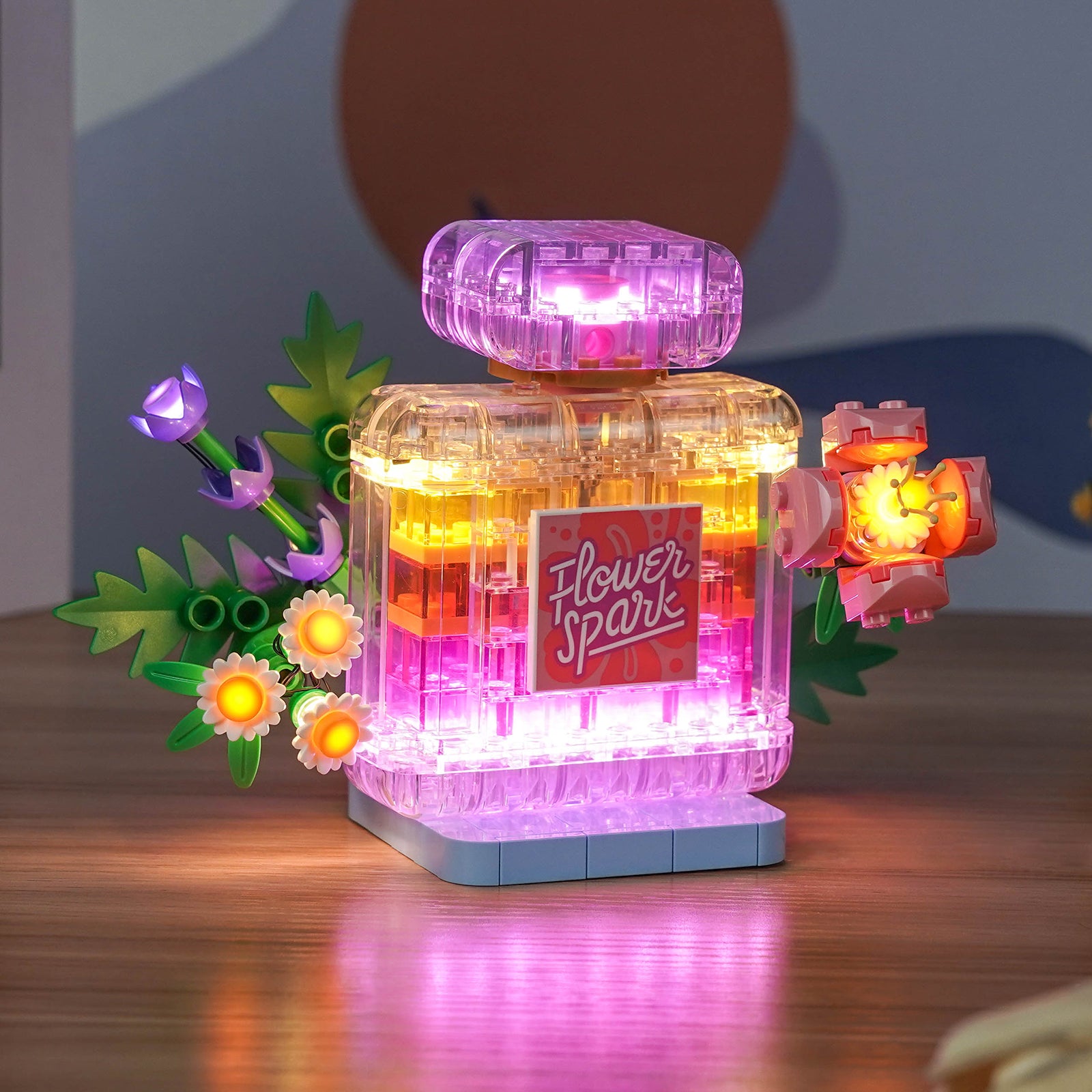 BrickBling Light Kit for LEGO Creator 3-in-1 Floral Decor Perfume Bottle 31383