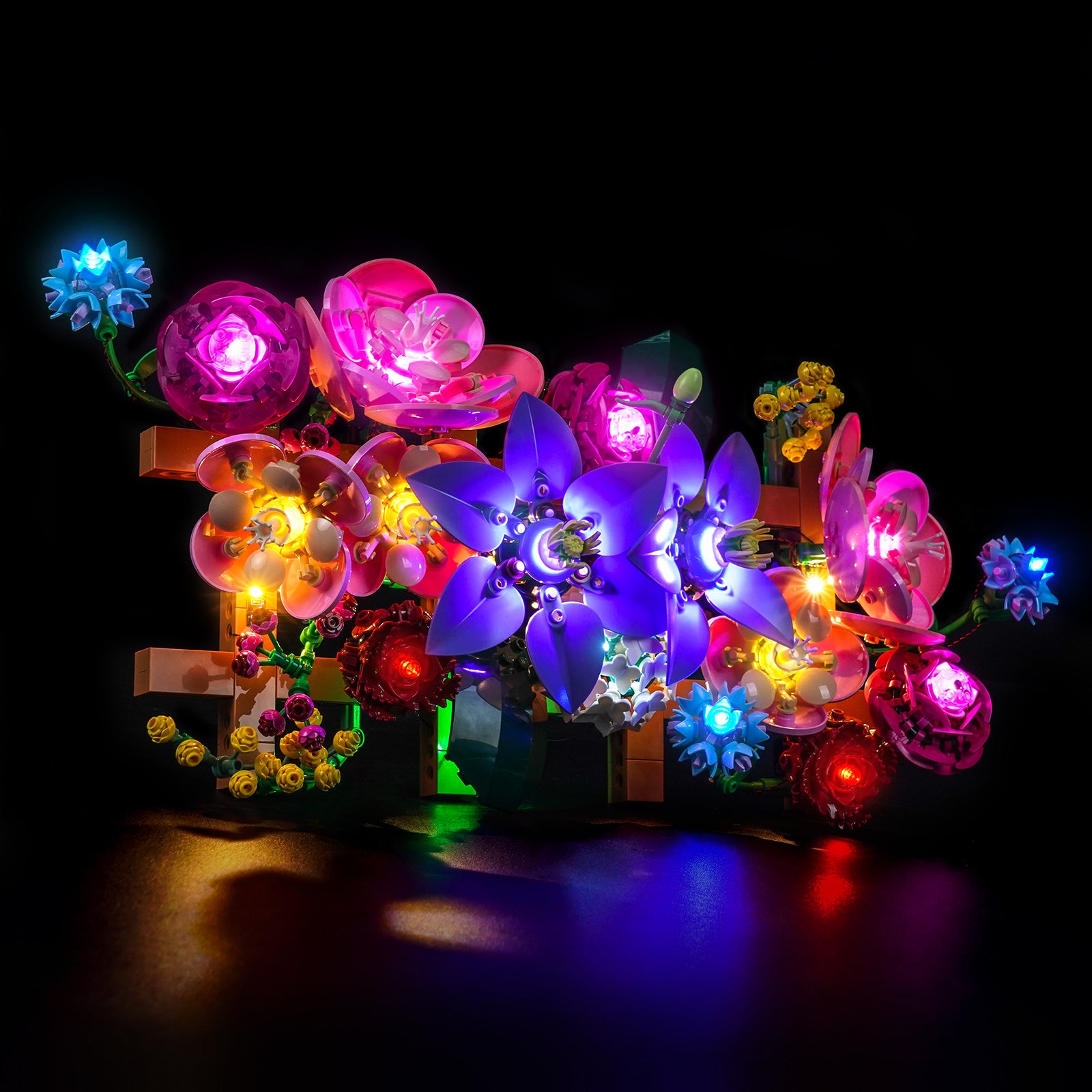 BrickBling Light Kit for LEGO The Botanical Collection Flower Wall 11503