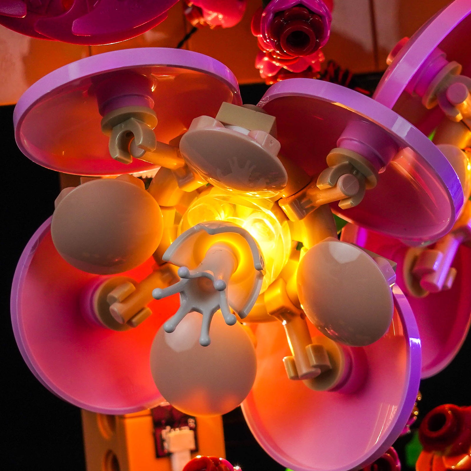 BrickBling Light Kit for LEGO The Botanical Collection Flower Wall 11503