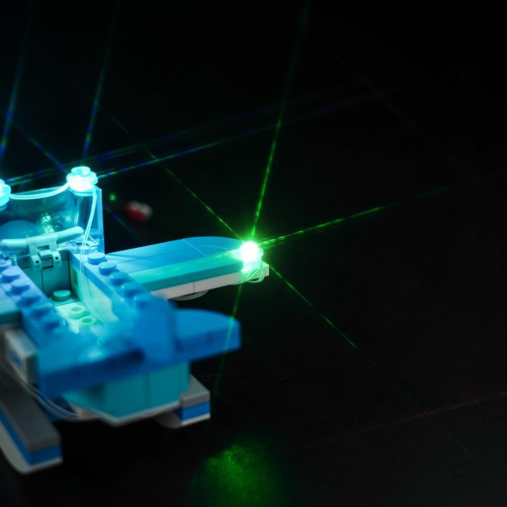 BrickBling Light Kit for LEGO Animal Crossing Fly with Dodo Airlines 77051