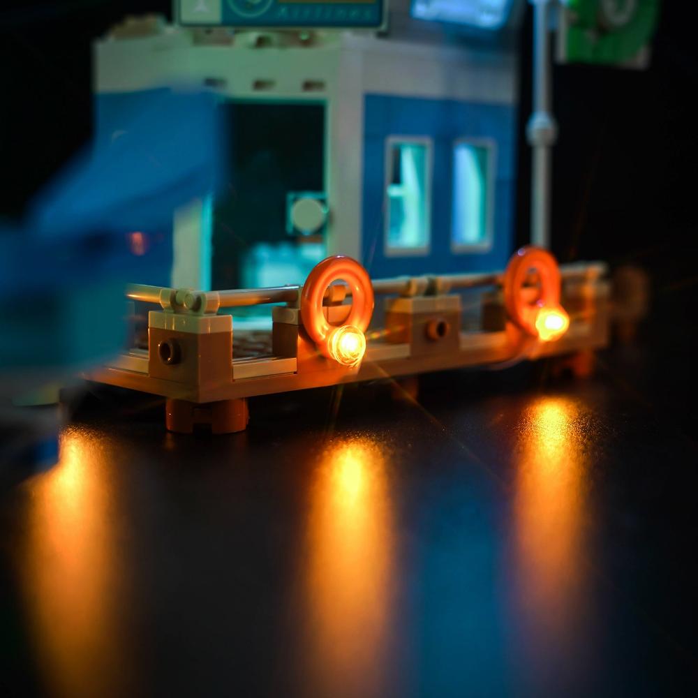 BrickBling Light Kit for LEGO Animal Crossing Fly with Dodo Airlines 77051