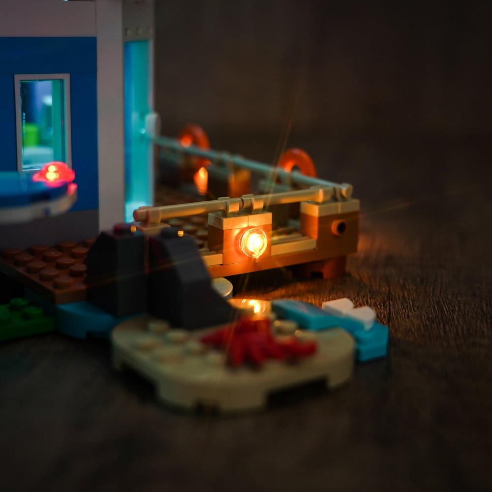 BrickBling Light Kit for LEGO Animal Crossing Fly with Dodo Airlines 77051