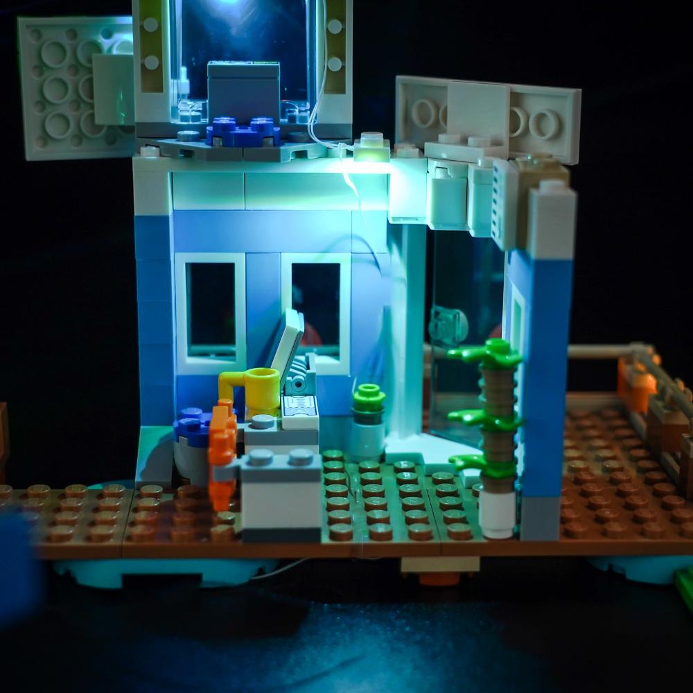 BrickBling Light Kit for LEGO Animal Crossing Fly with Dodo Airlines 77051