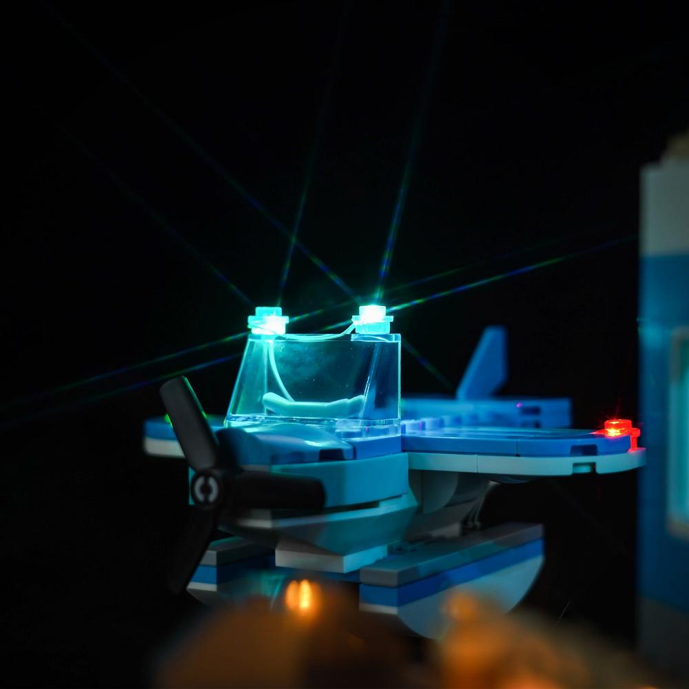 BrickBling Light Kit for LEGO Animal Crossing Fly with Dodo Airlines 77051