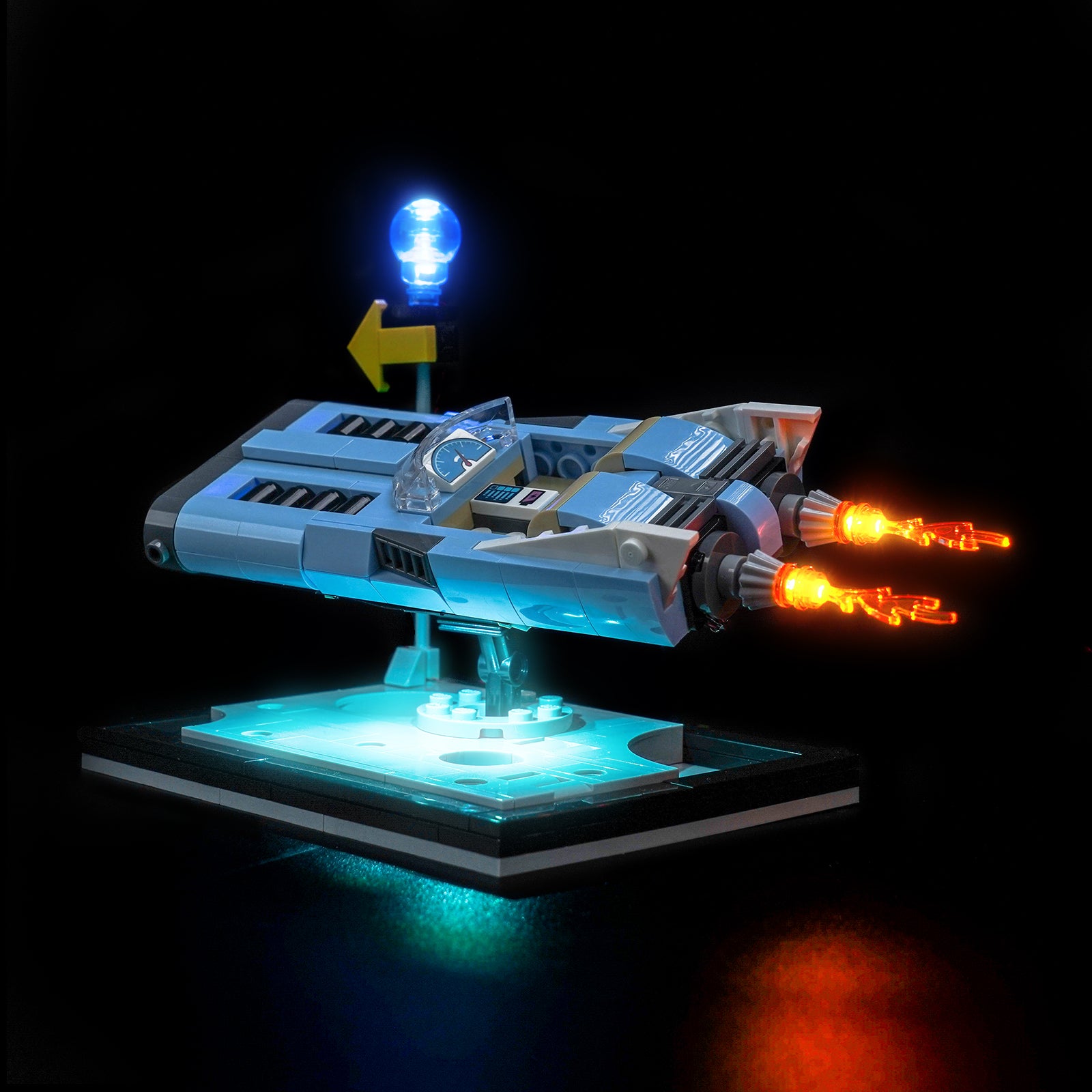 BrickBling Light Kit for LEGO DREAMZzz Flying Moon Car 40789