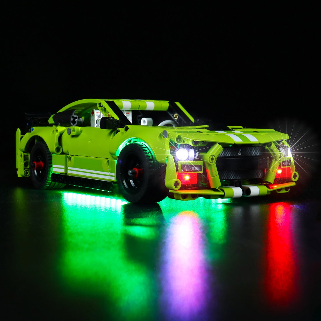 BrickBling Light Kit for LEGO Technic Ford Mustang Shelby® GT500® 42138 GC Version
