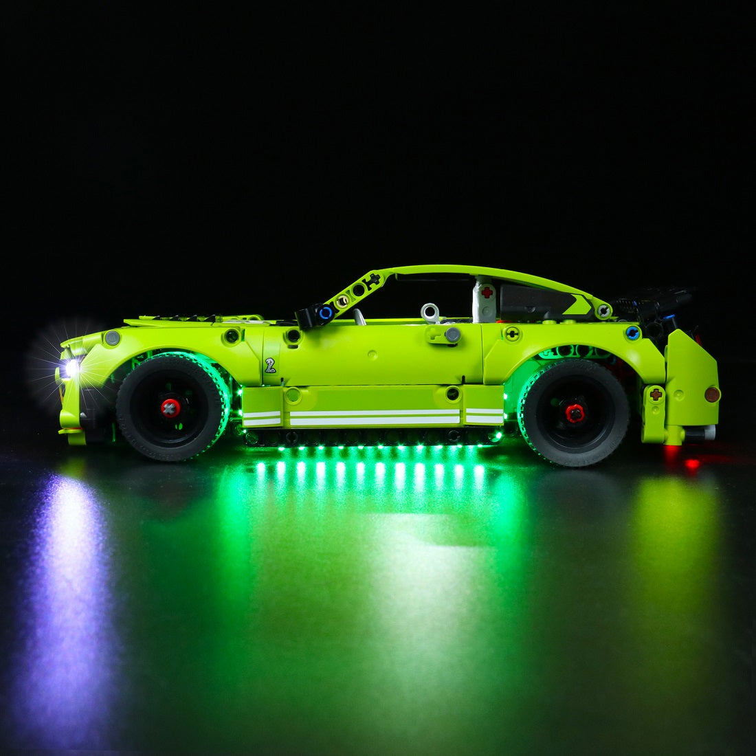 BrickBling Light Kit for LEGO Technic Ford Mustang Shelby® GT500® 42138 GC Version
