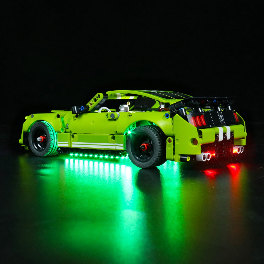 BrickBling Light Kit for LEGO Technic Ford Mustang Shelby® GT500® 42138 GC Version