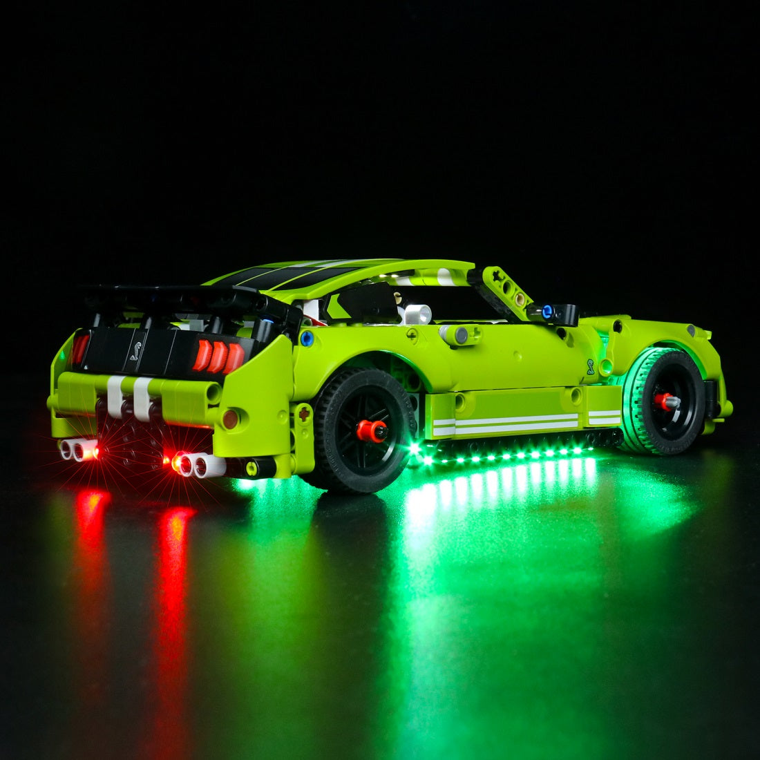 BrickBling Light Kit for LEGO Technic Ford Mustang Shelby® GT500® 42138 GC Version