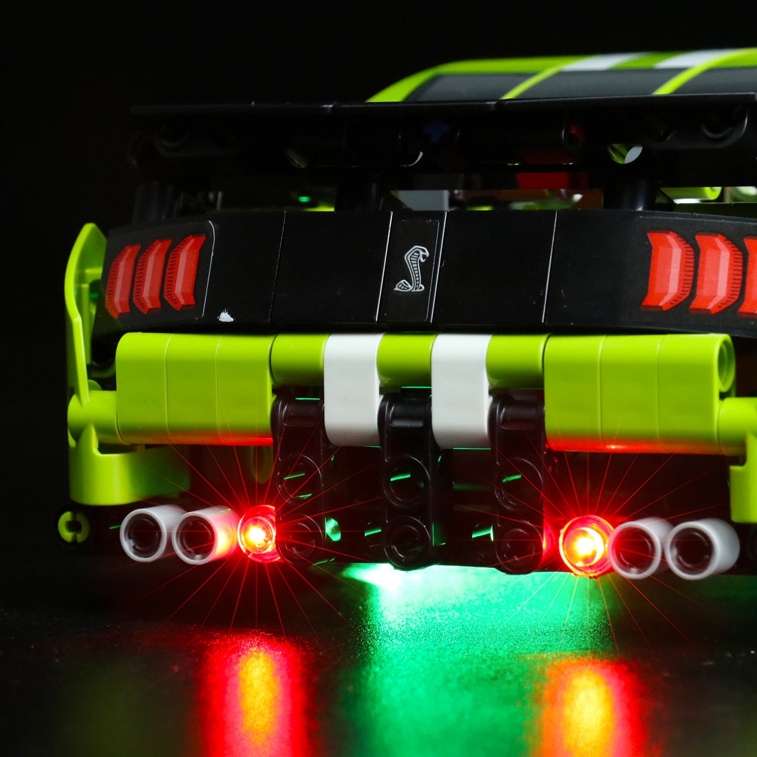 BrickBling Light Kit for LEGO Technic Ford Mustang Shelby® GT500® 42138 GC Version