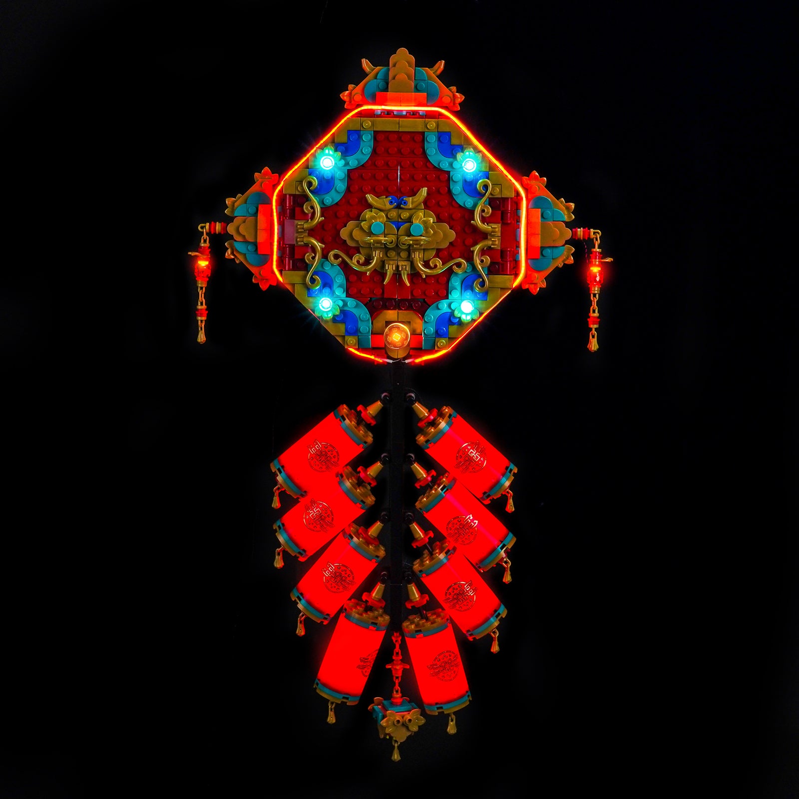 BrickBling Light Kit for LEGO Fortune Firecracker 80118