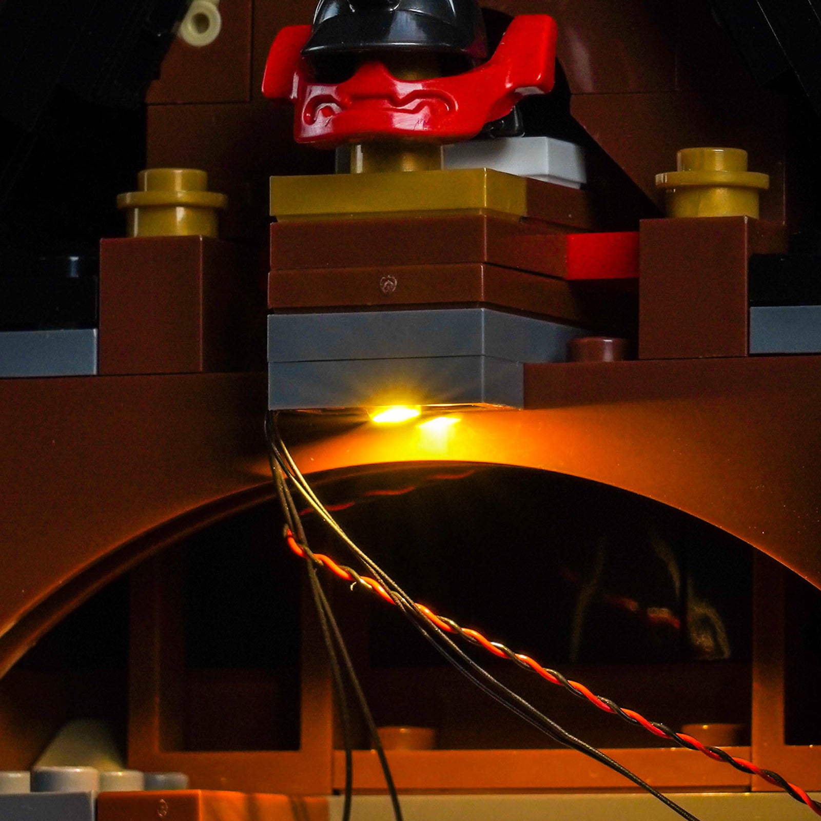 BrickBling Light Kit for LEGO NINJAGO Four Weapons Blacksmith 15th Anniversary 71858