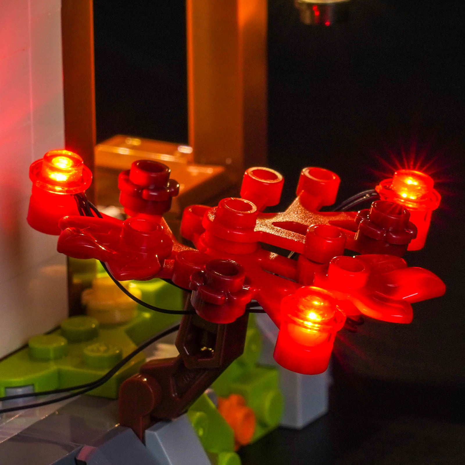 BrickBling Light Kit for LEGO NINJAGO Four Weapons Blacksmith 15th Anniversary 71858