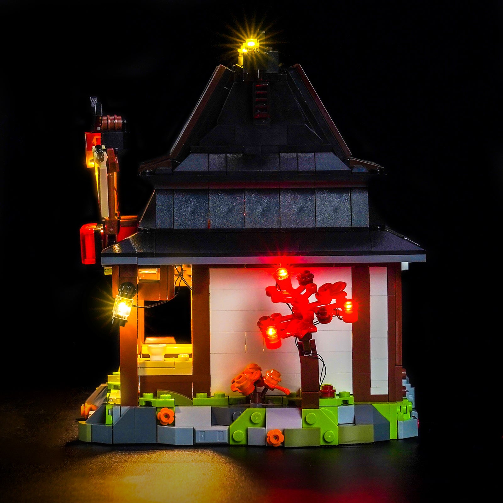 BrickBling Light Kit for LEGO NINJAGO Four Weapons Blacksmith 15th Anniversary 71858