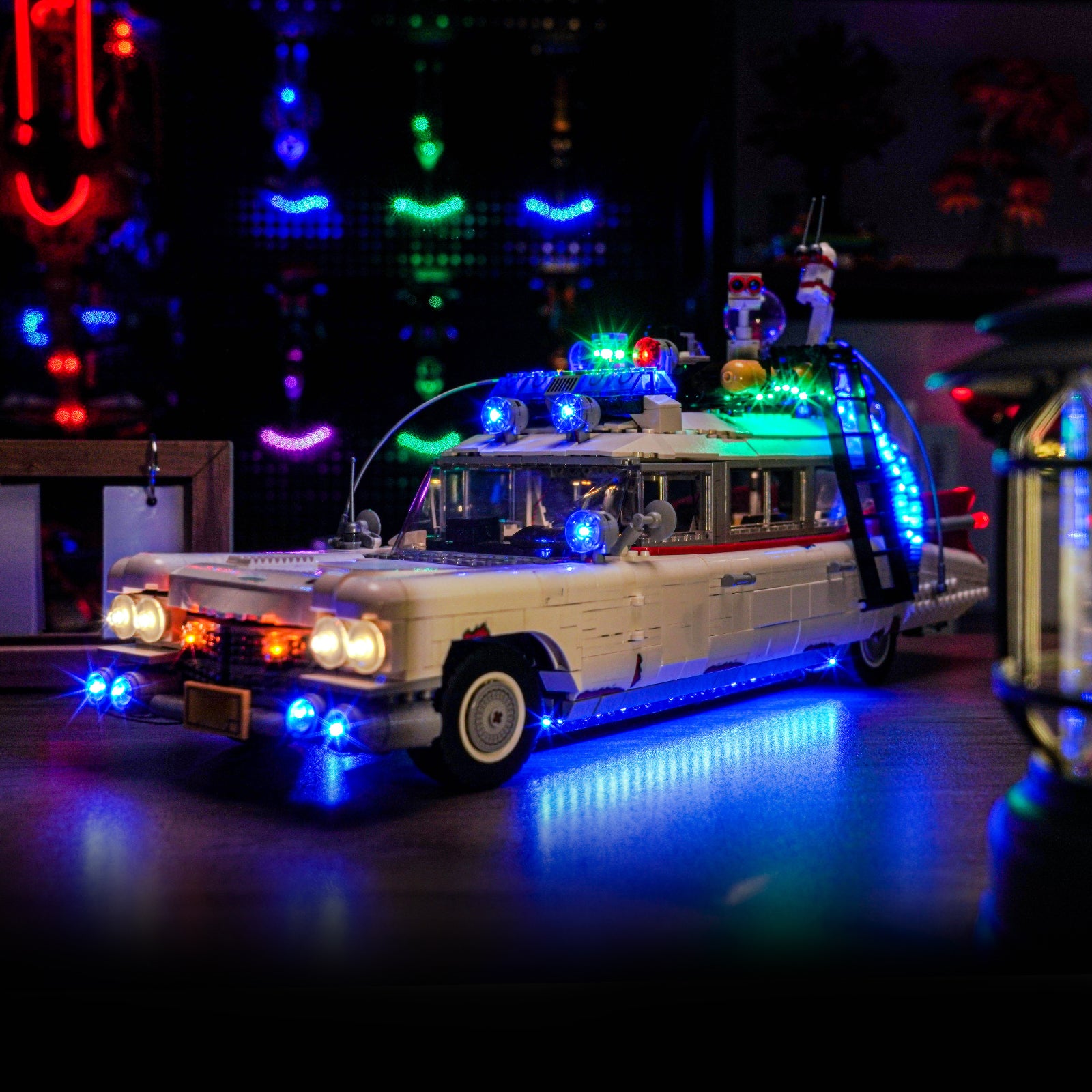 BrickBling Light Kit for LEGO Icons Ghostbusters™ ECTO-1 10274 Upgraded Version