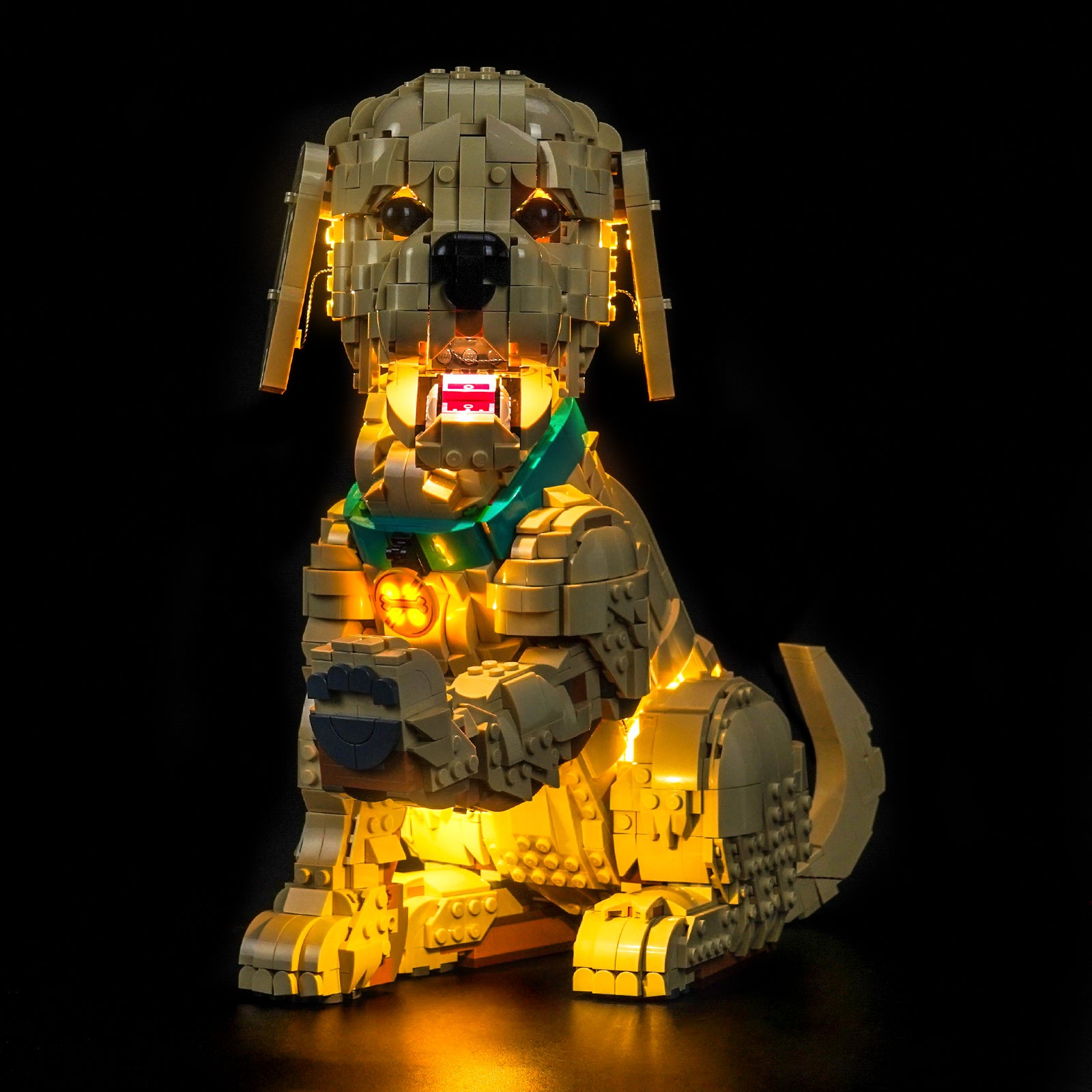 BrickBling Light Kit for LEGO Icons Golden Retriever Puppy 11384