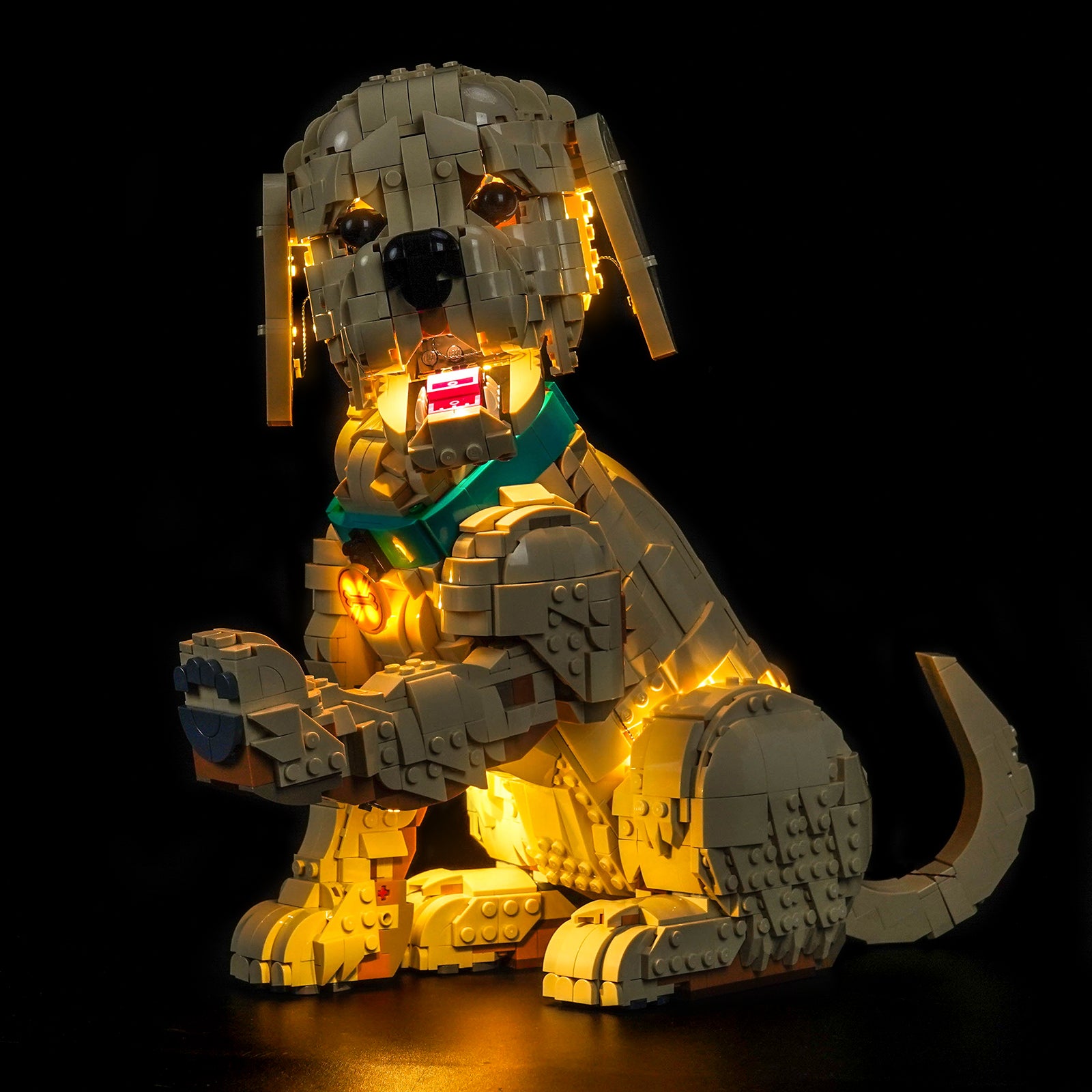 BrickBling Light Kit for LEGO Icons Golden Retriever Puppy 11384