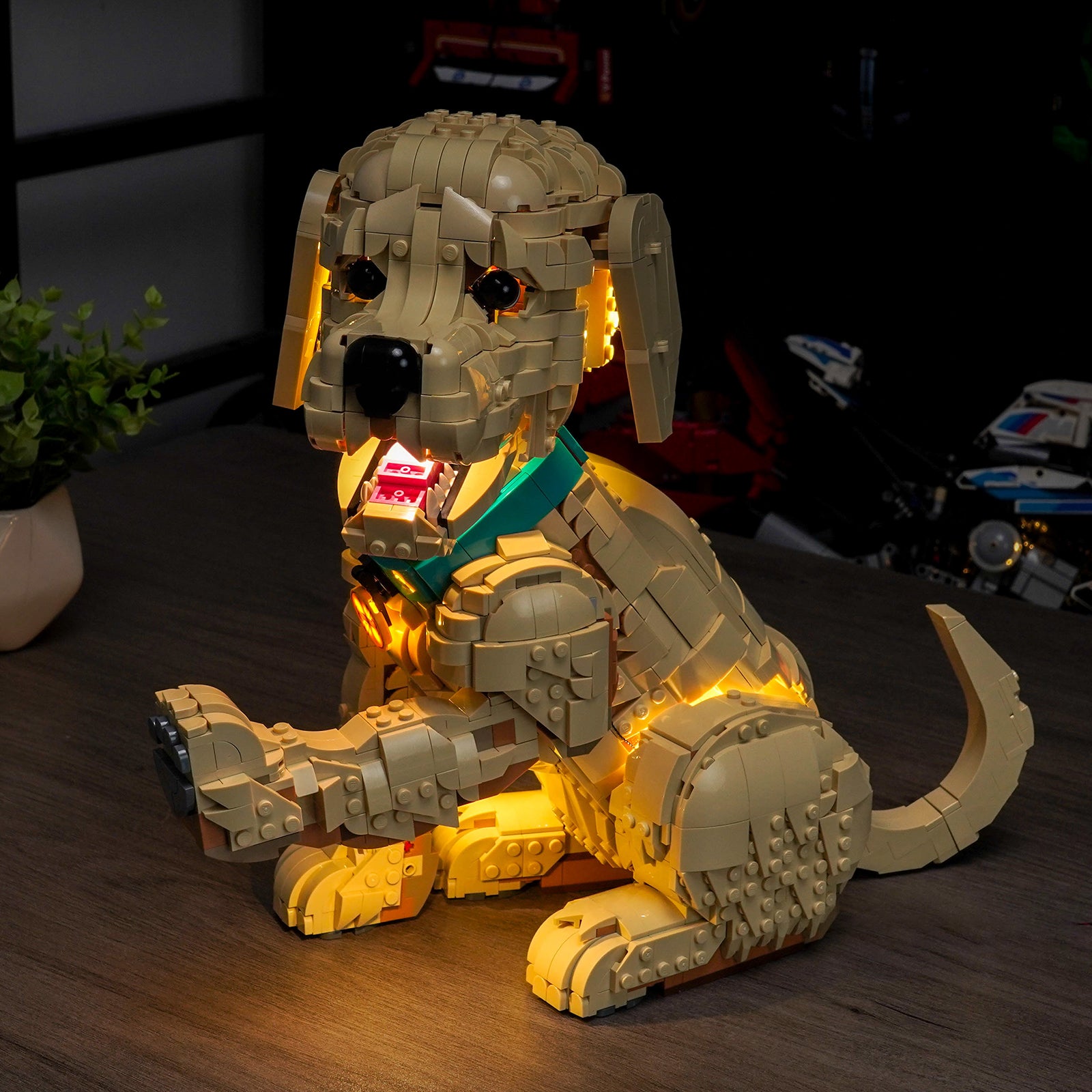 BrickBling Light Kit for LEGO Icons Golden Retriever Puppy 11384